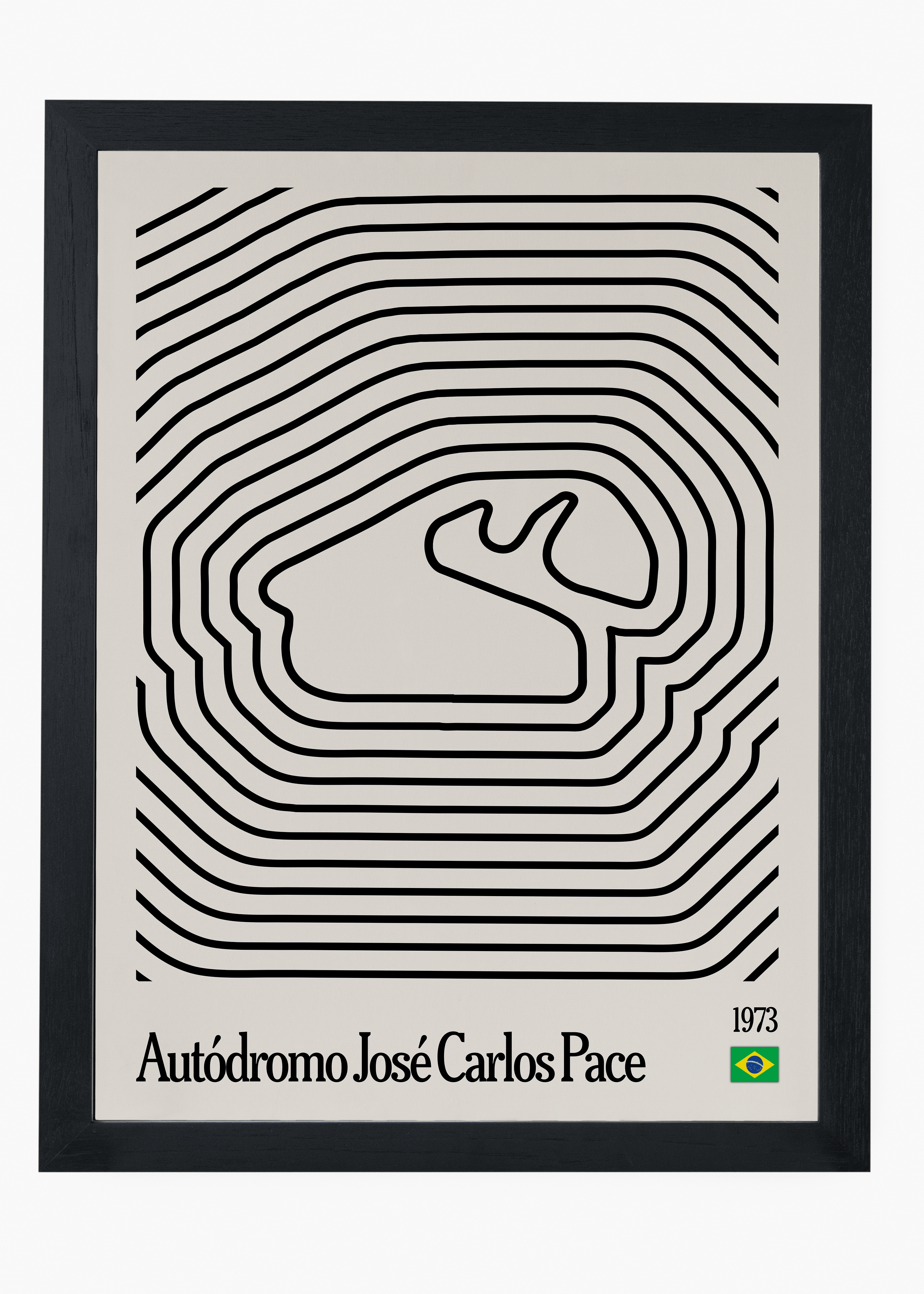 Quadro Interlagos Mosaic