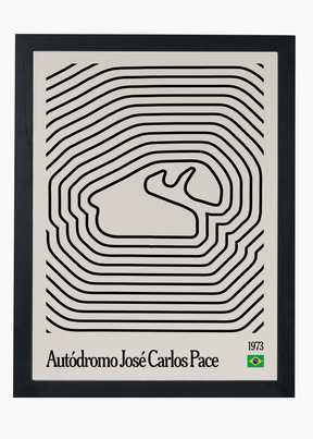 Quadro Interlagos Mosaic