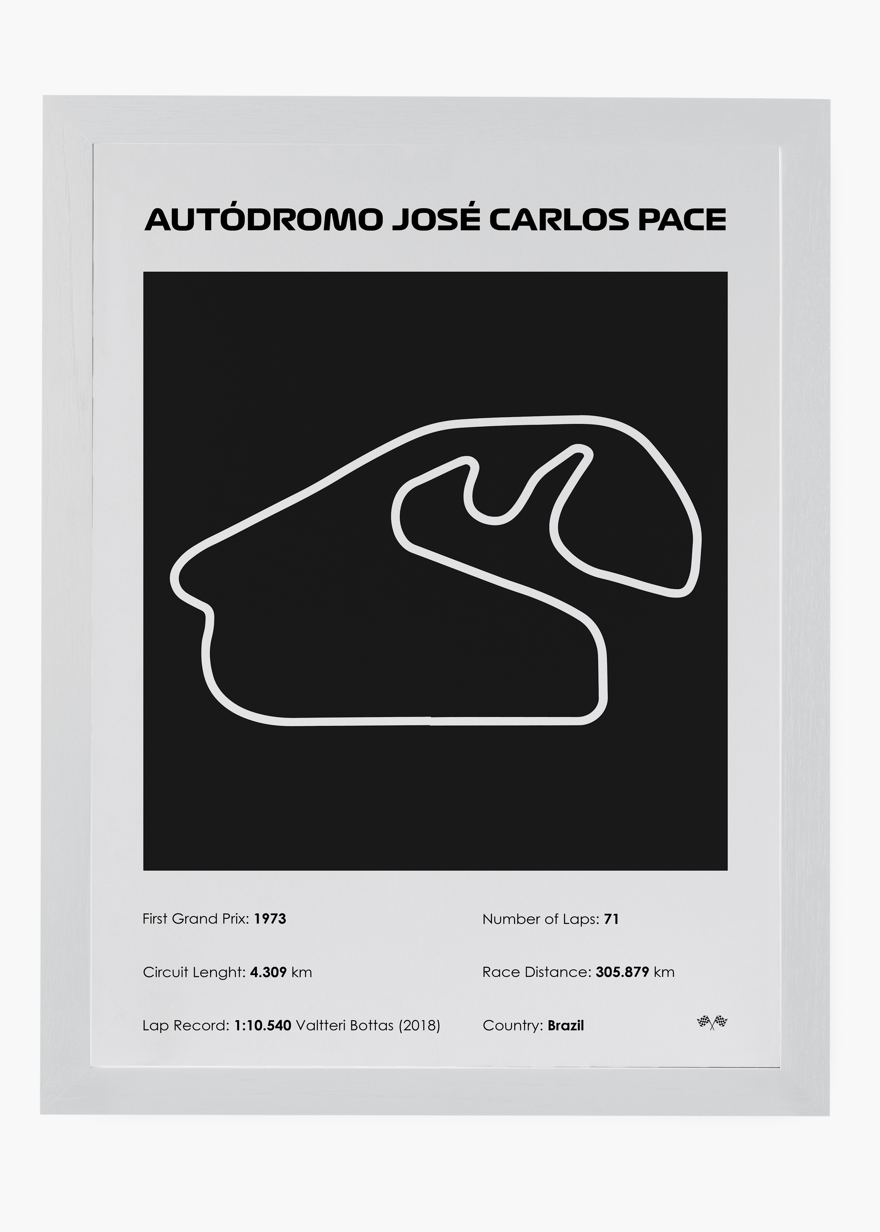 Quadro Interlagos Black