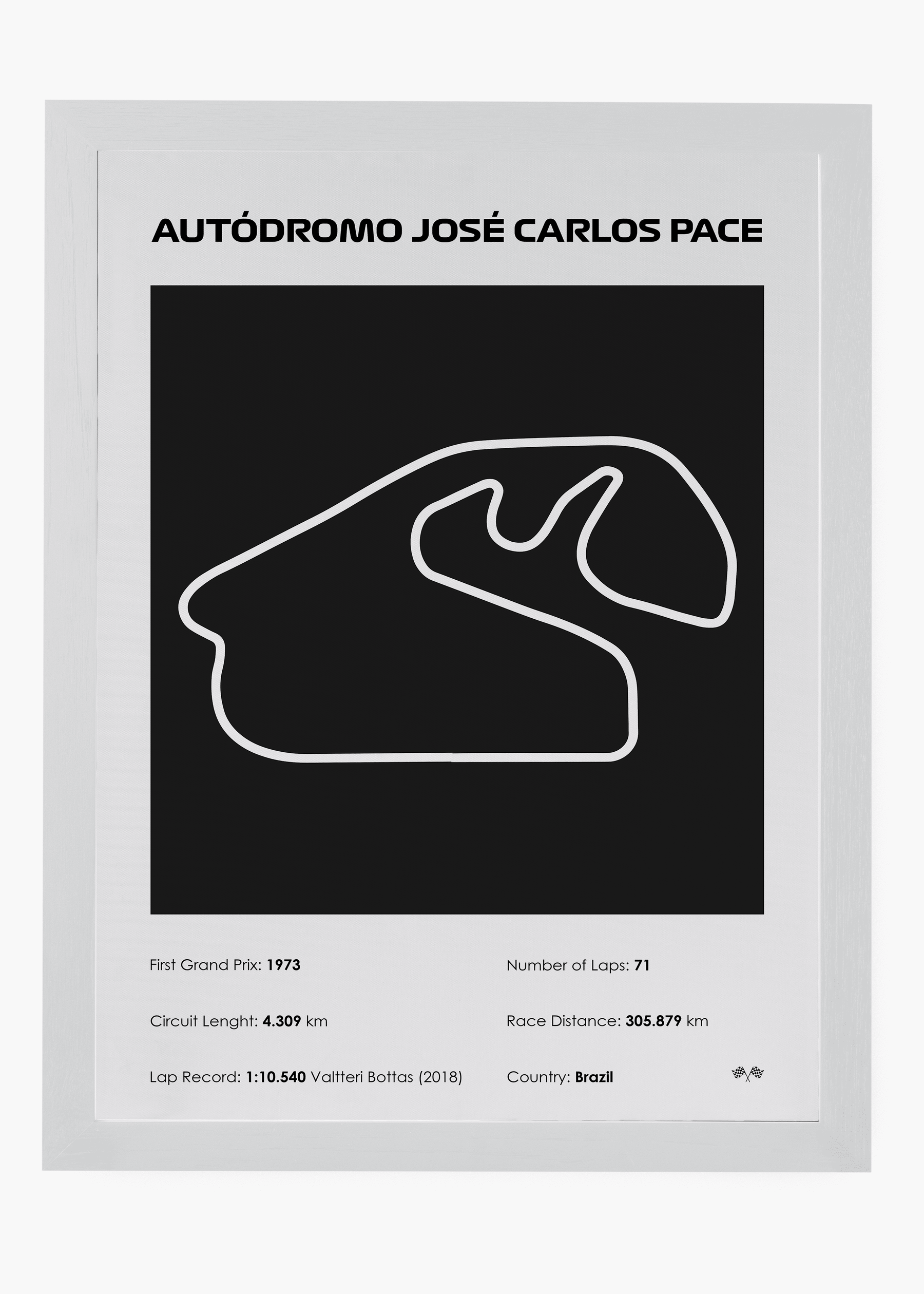 Quadro Interlagos Black