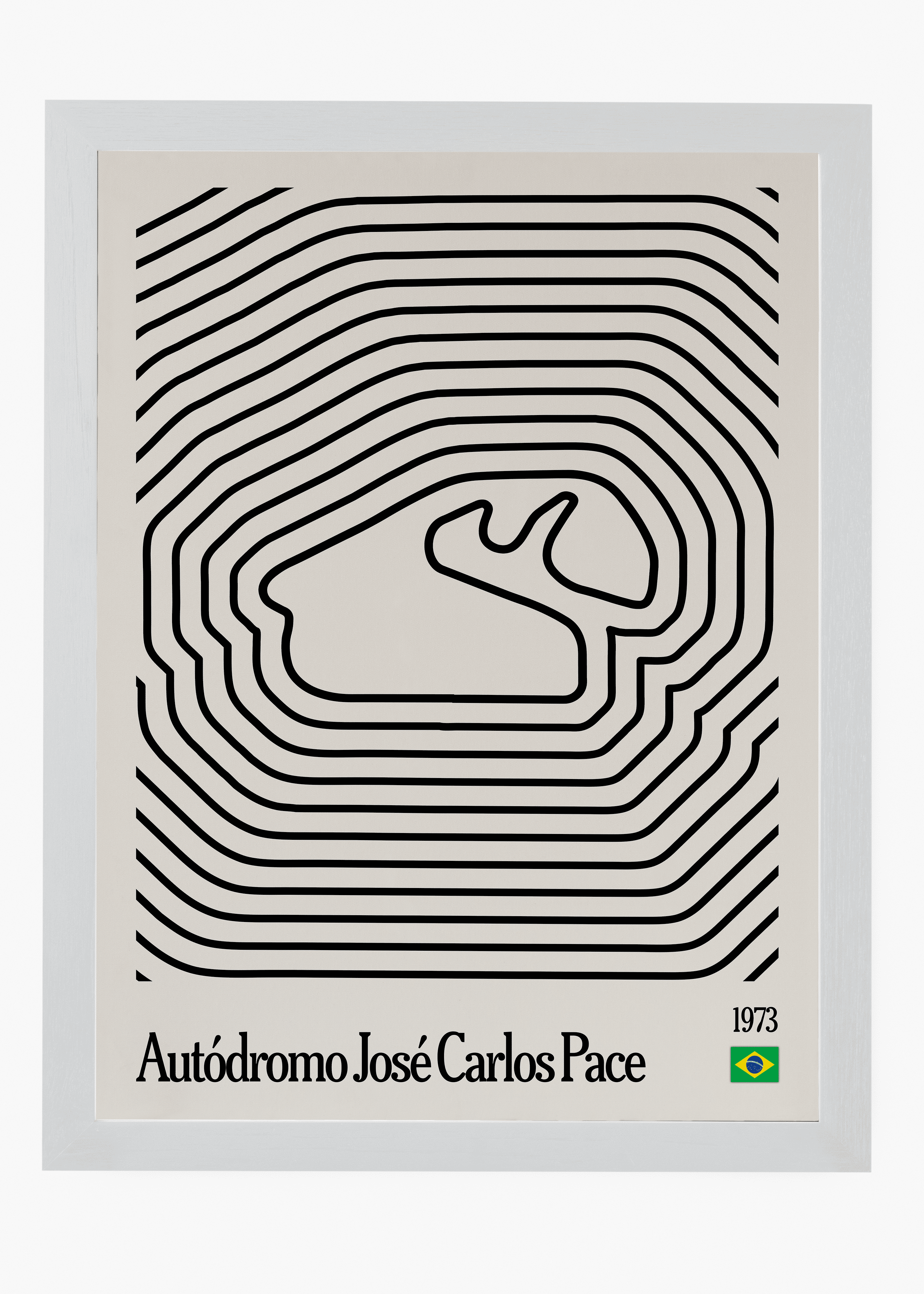 Quadro Interlagos Mosaic