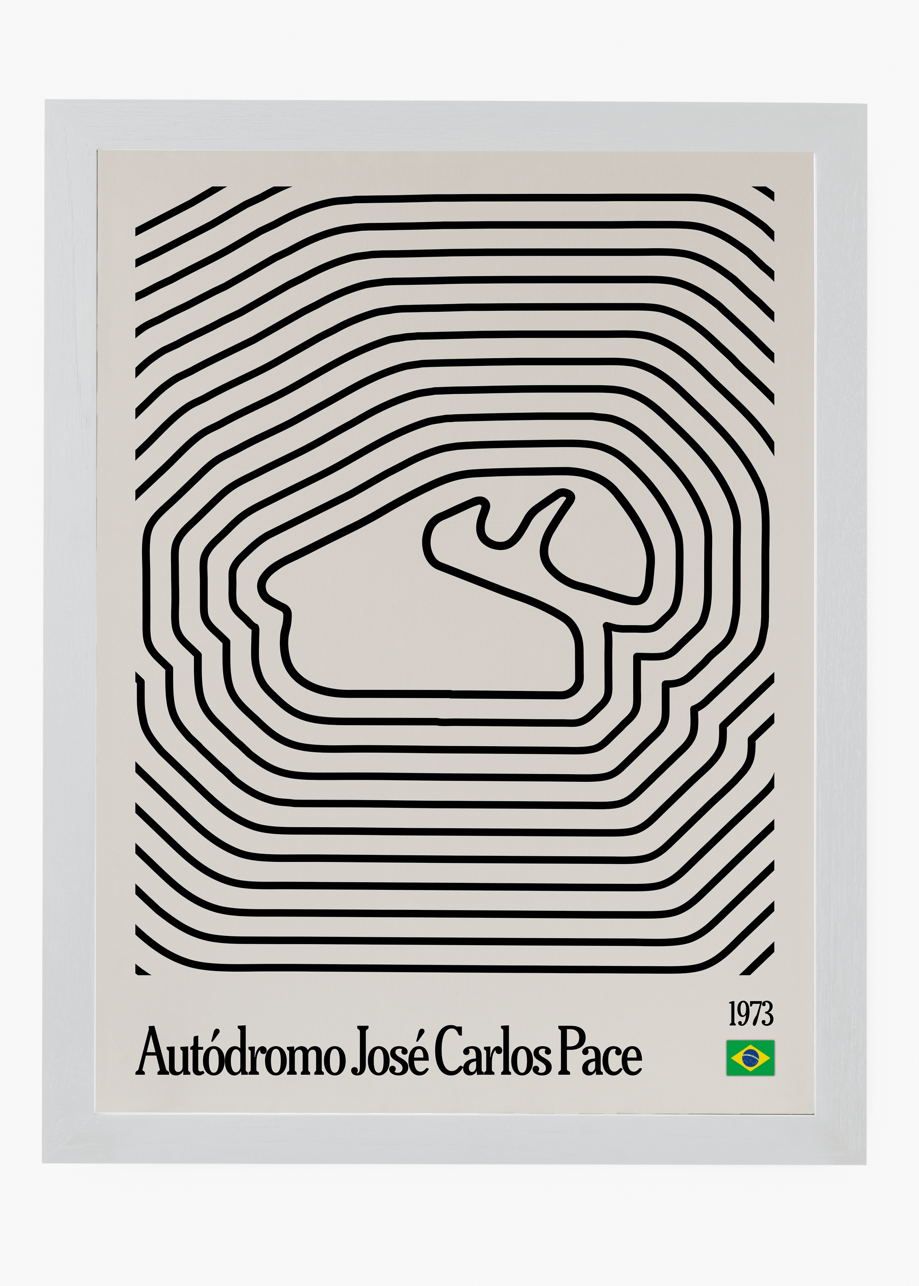 Quadro Interlagos Mosaic