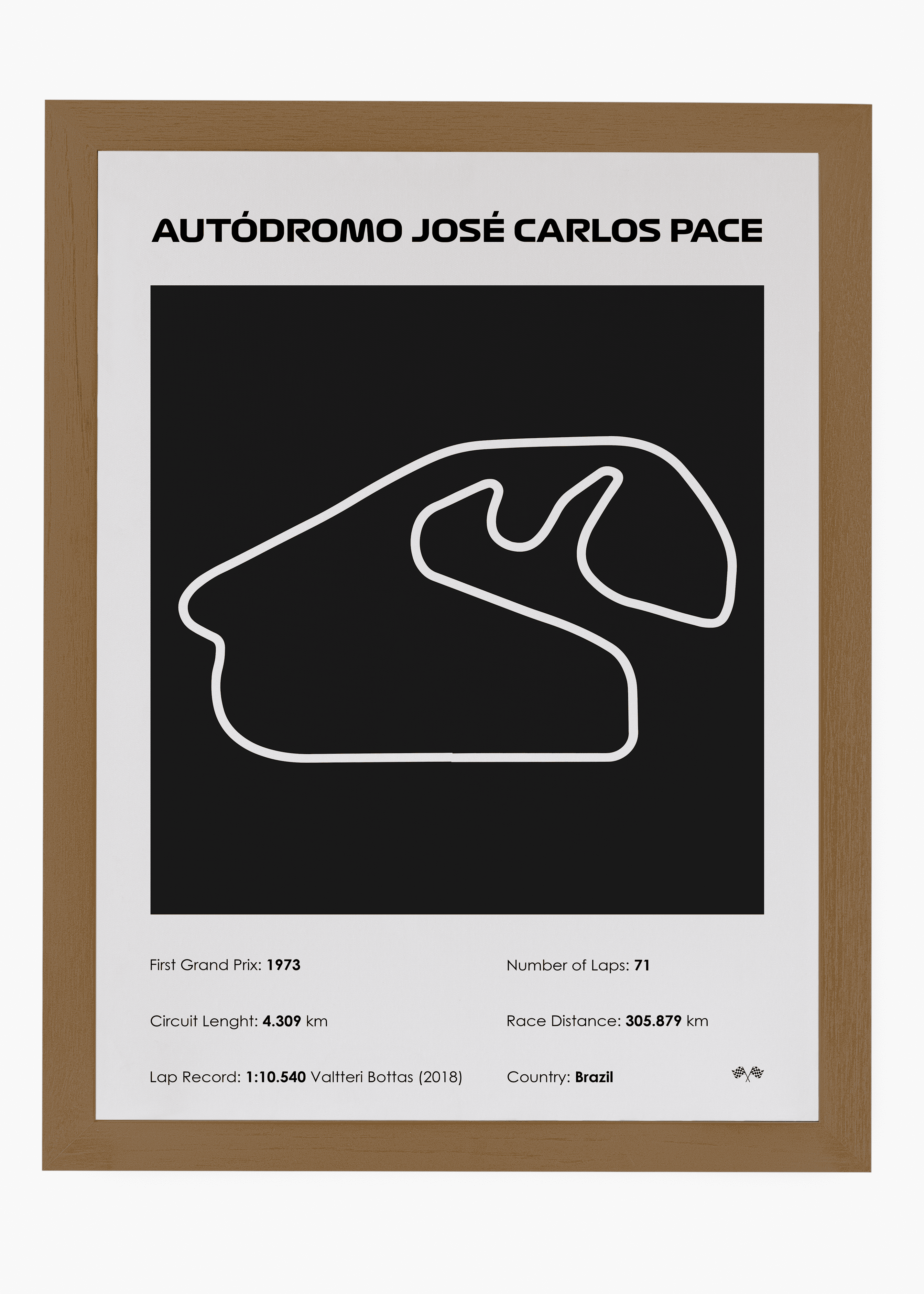 Quadro Interlagos Black