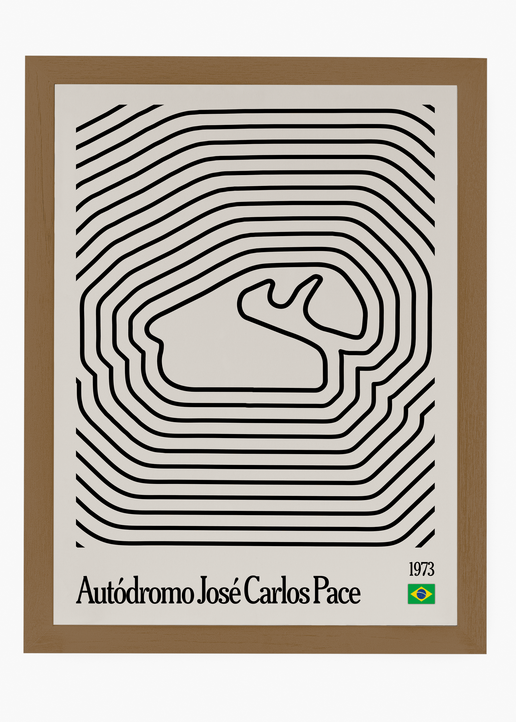 Quadro Interlagos Mosaic