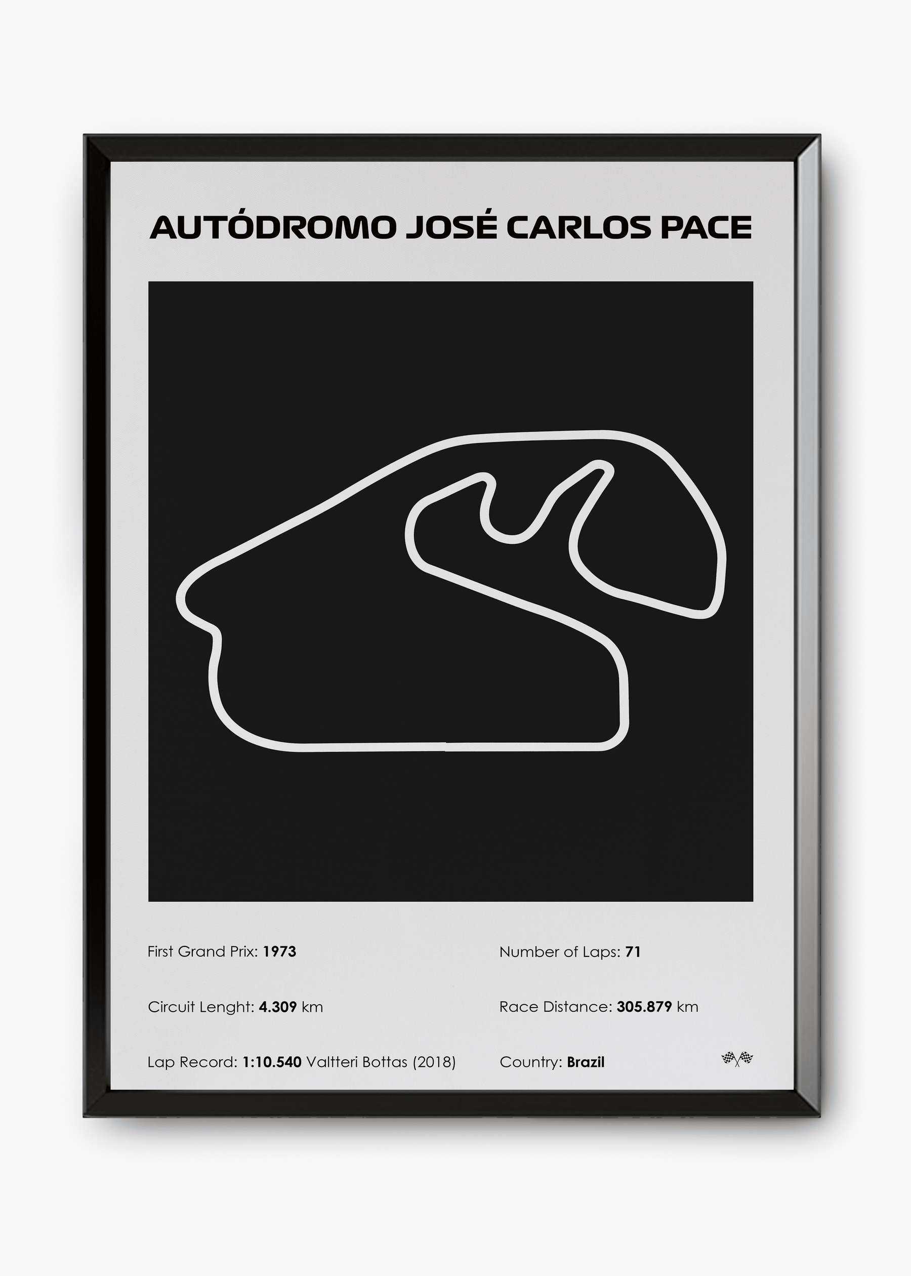Quadro Interlagos Black