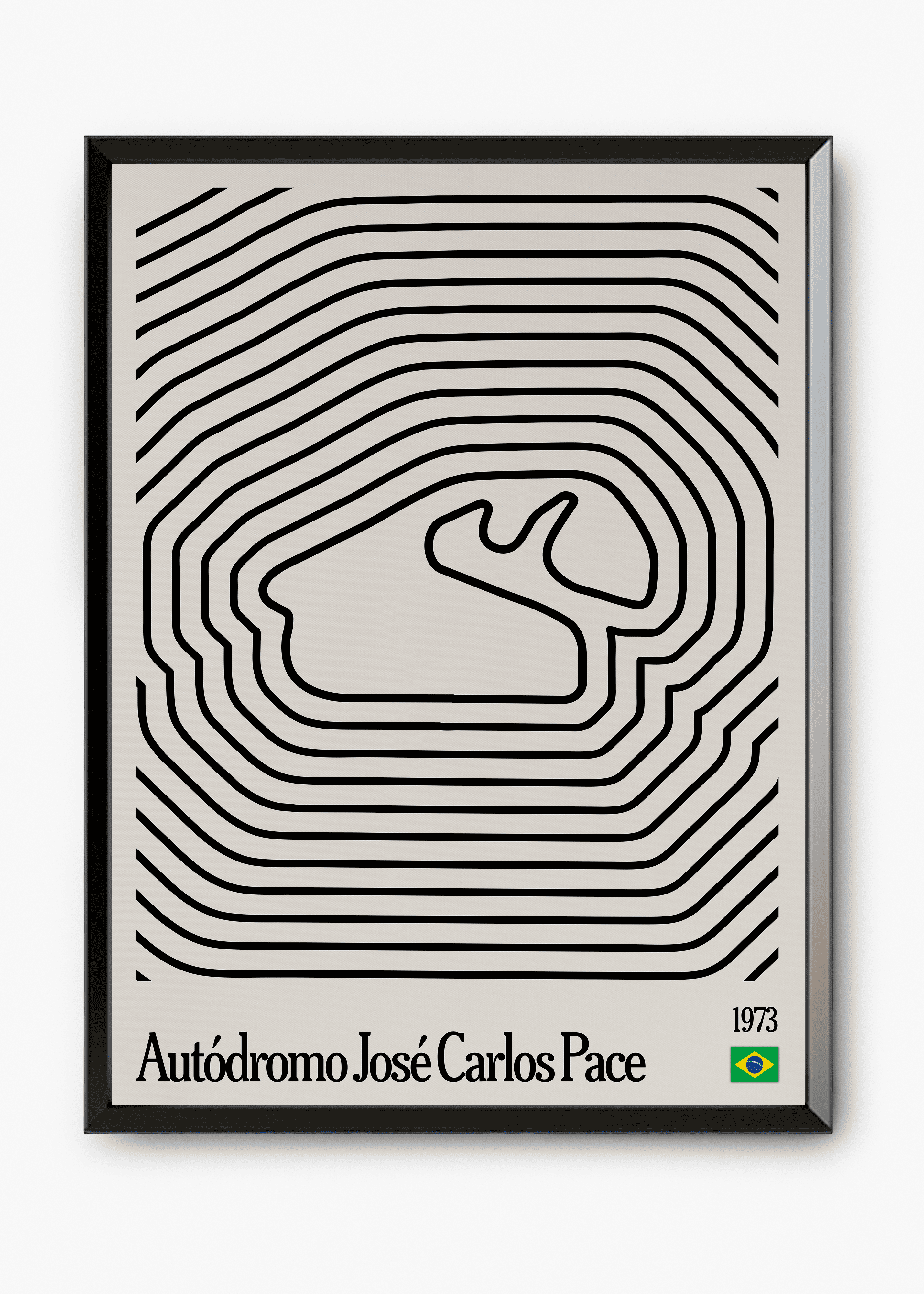 Quadro Interlagos Mosaic