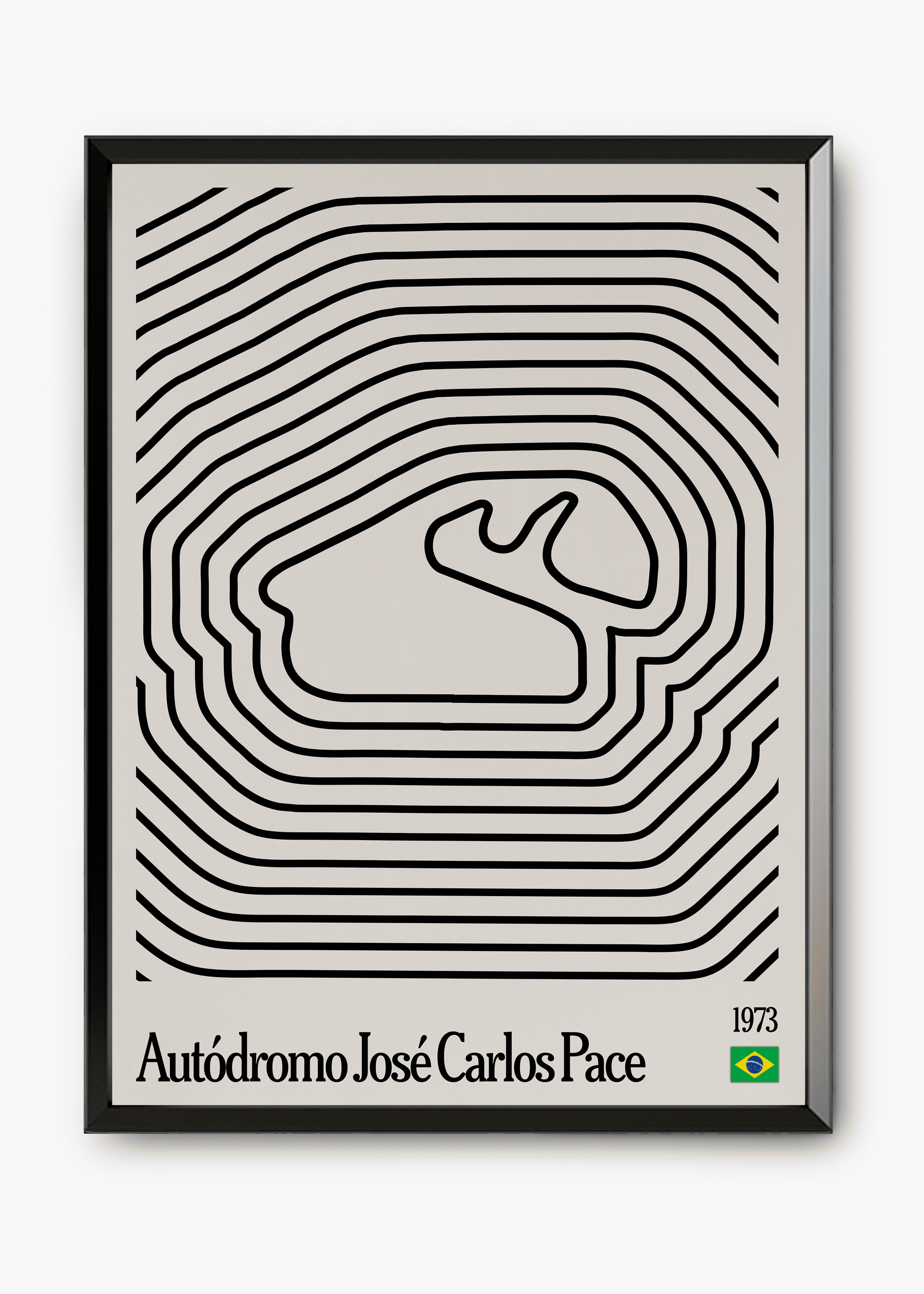 Quadro Interlagos Mosaic