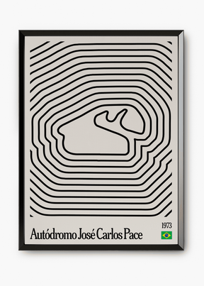Quadro Interlagos Mosaic