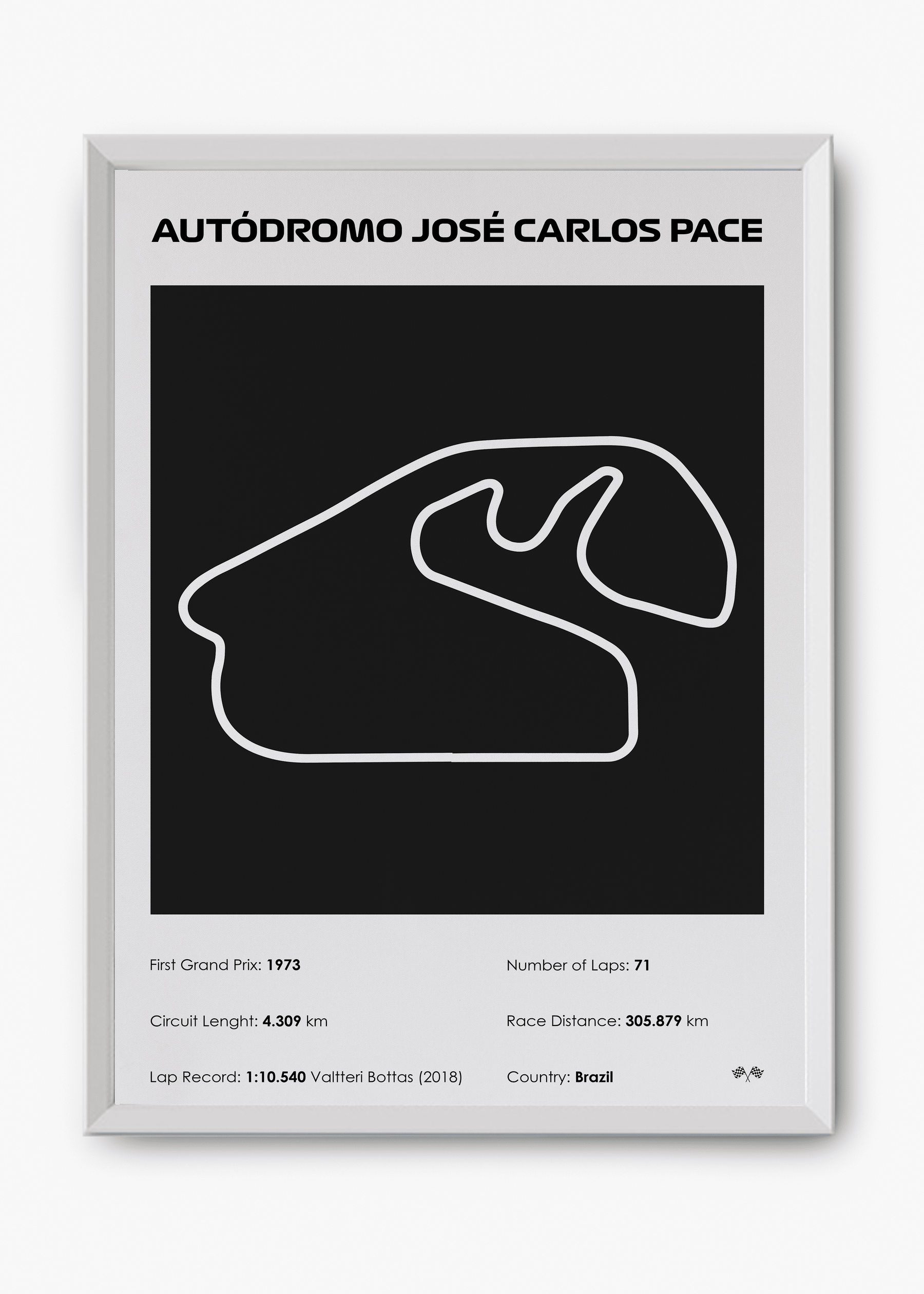 Quadro Interlagos Black