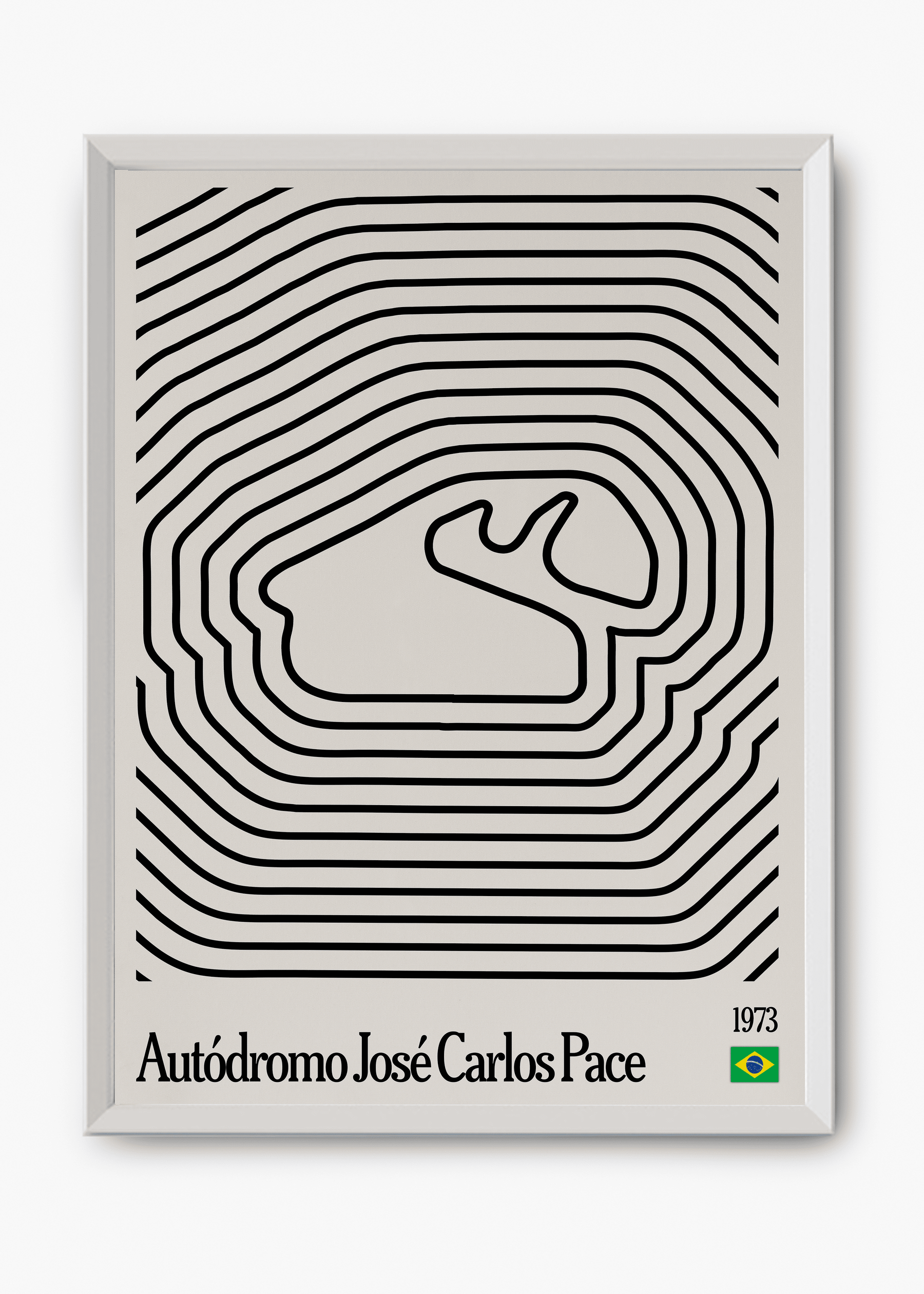 Quadro Interlagos Mosaic