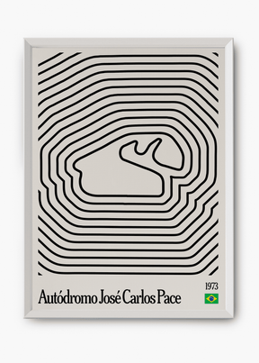 Quadro Interlagos Mosaic