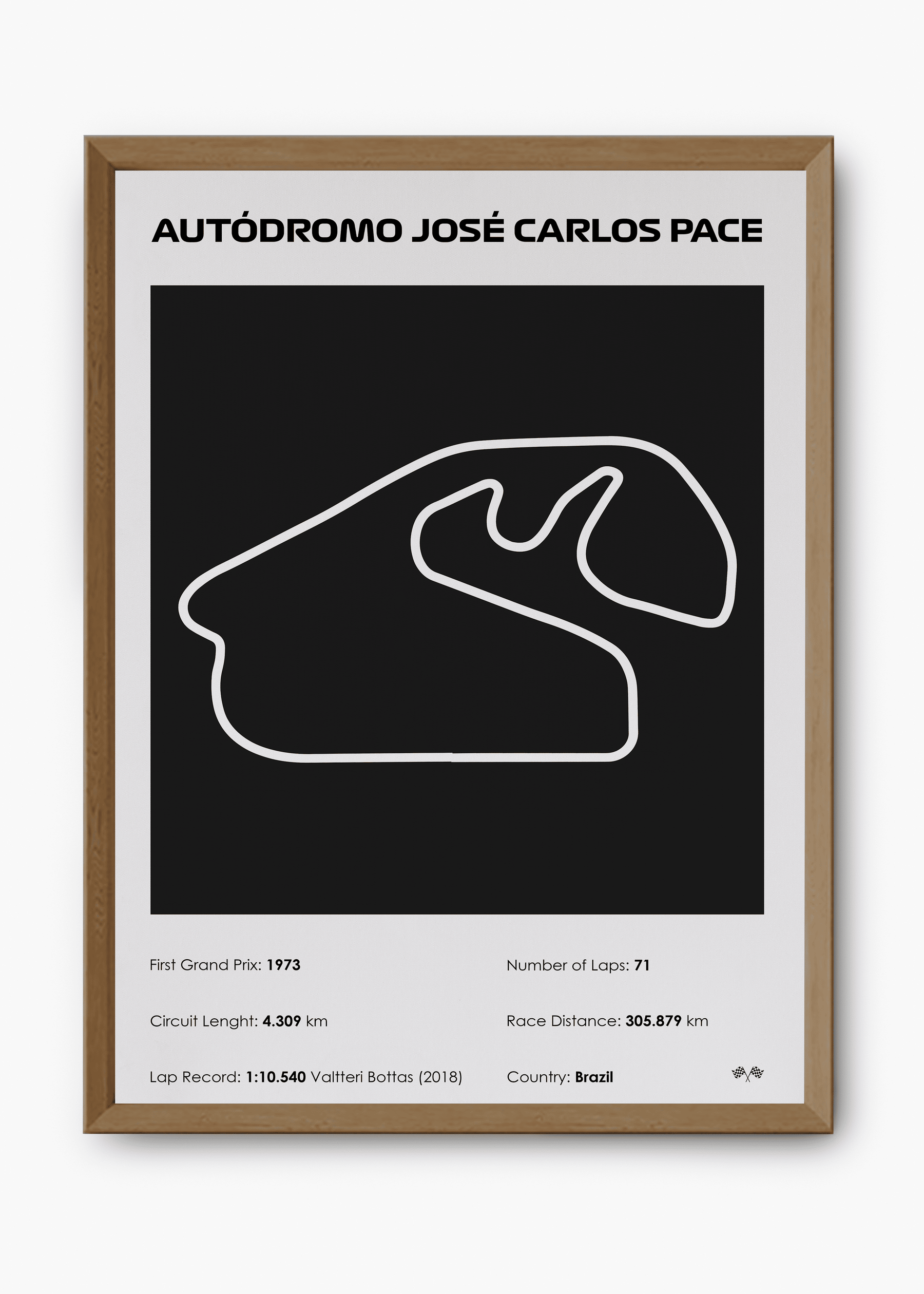 Quadro Interlagos Black