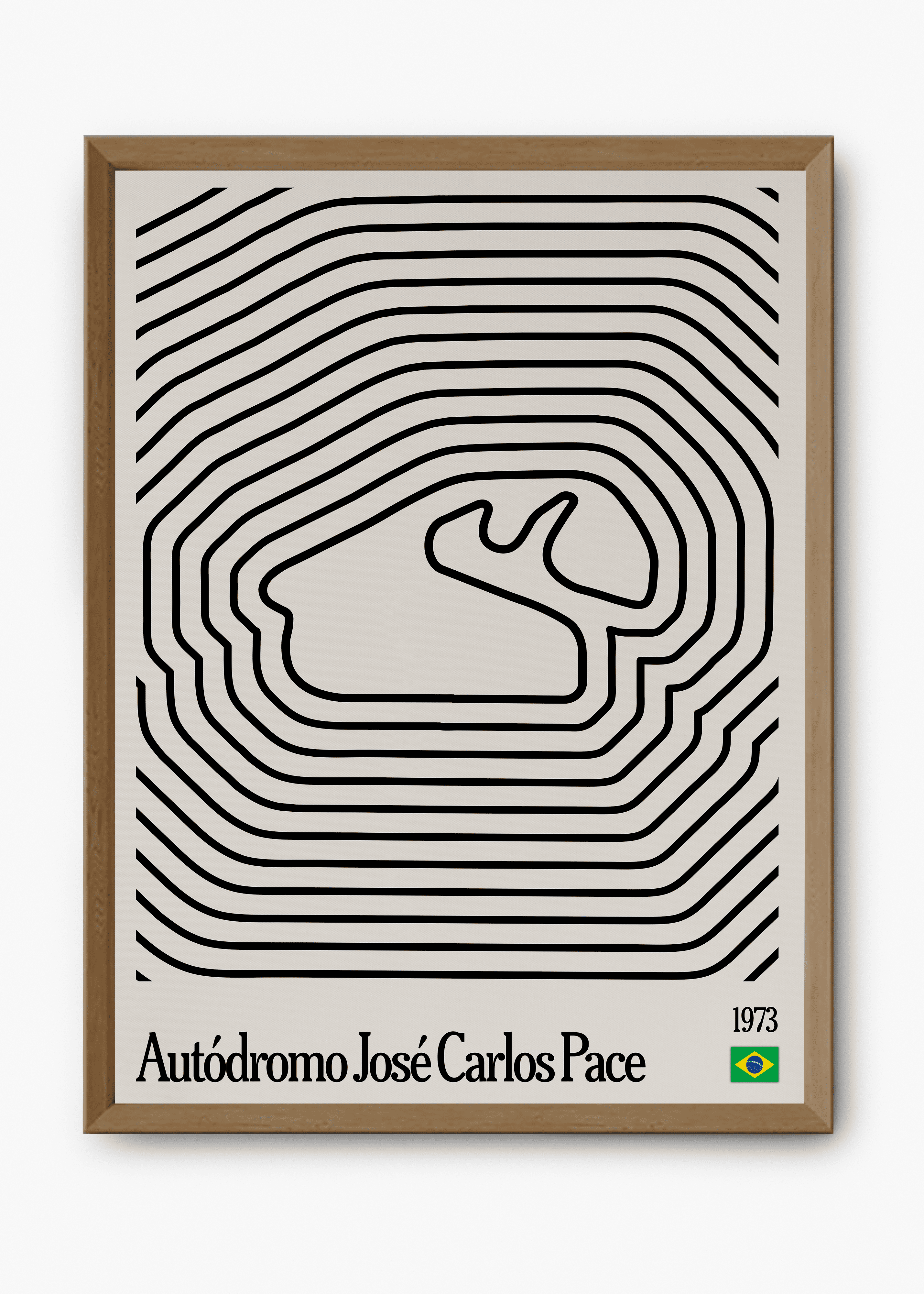 Quadro Interlagos Mosaic