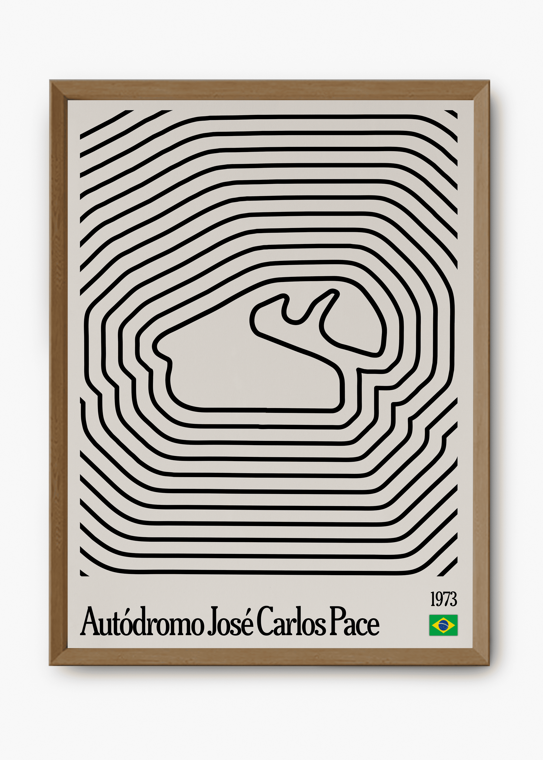 Quadro Interlagos Mosaic
