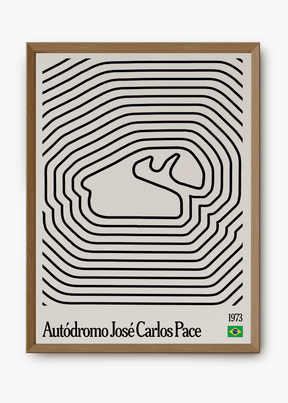 Quadro Interlagos Mosaic