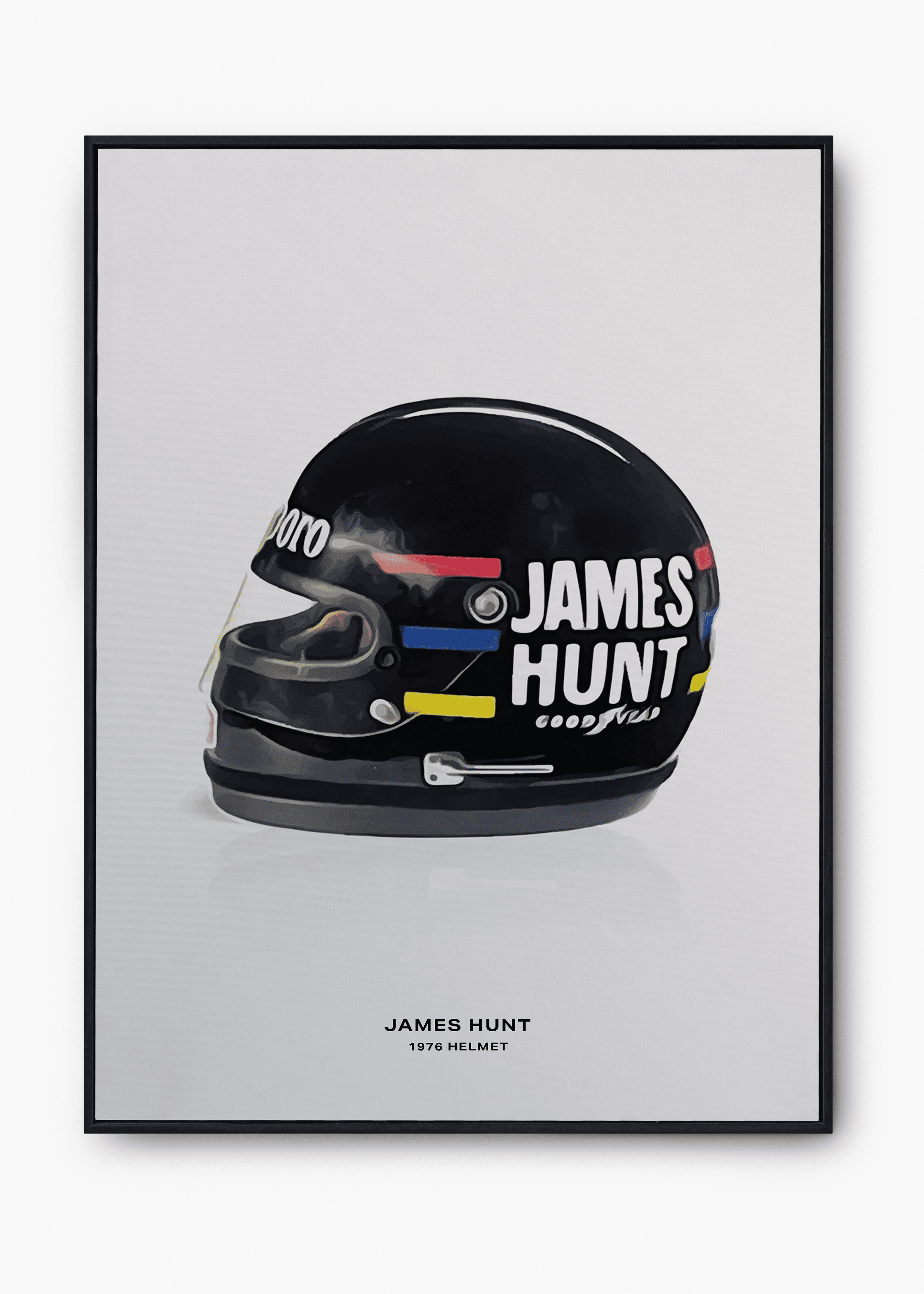 Quadro James Hunt 1976