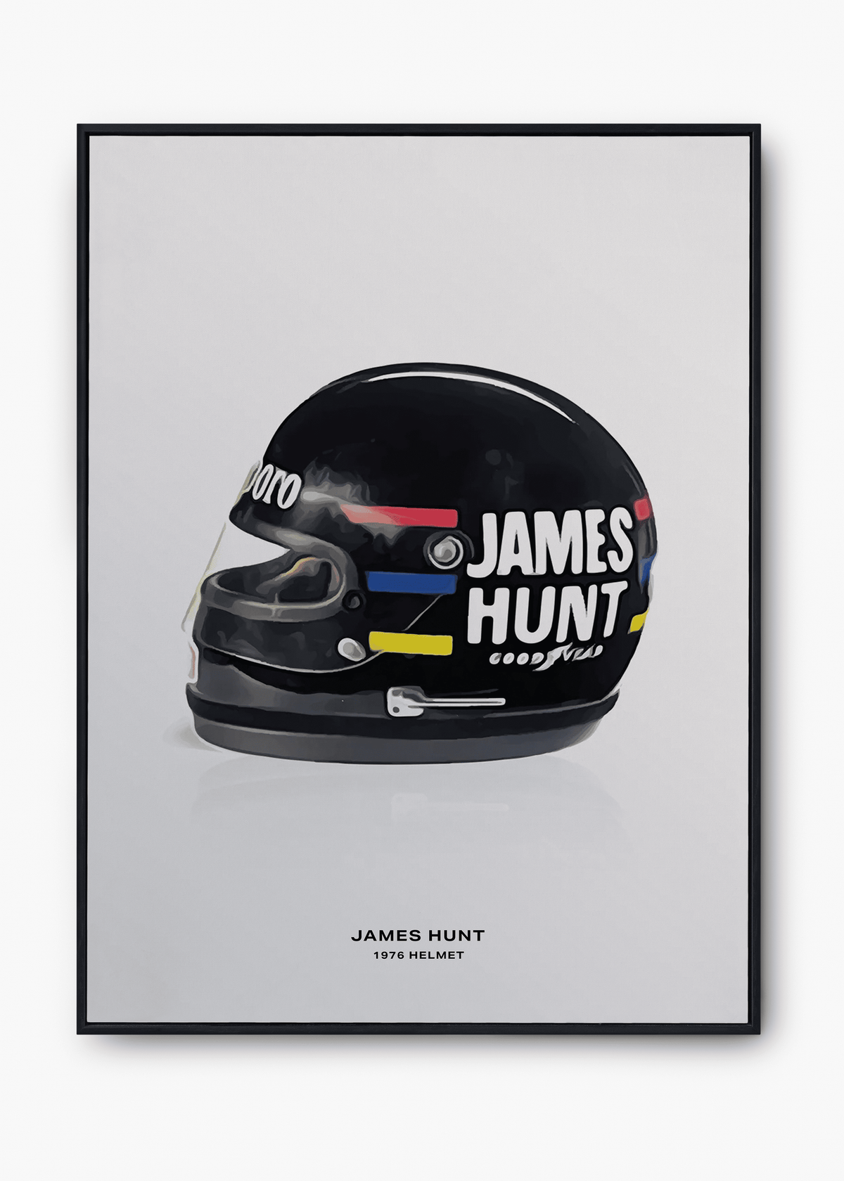 Quadro James Hunt 1976