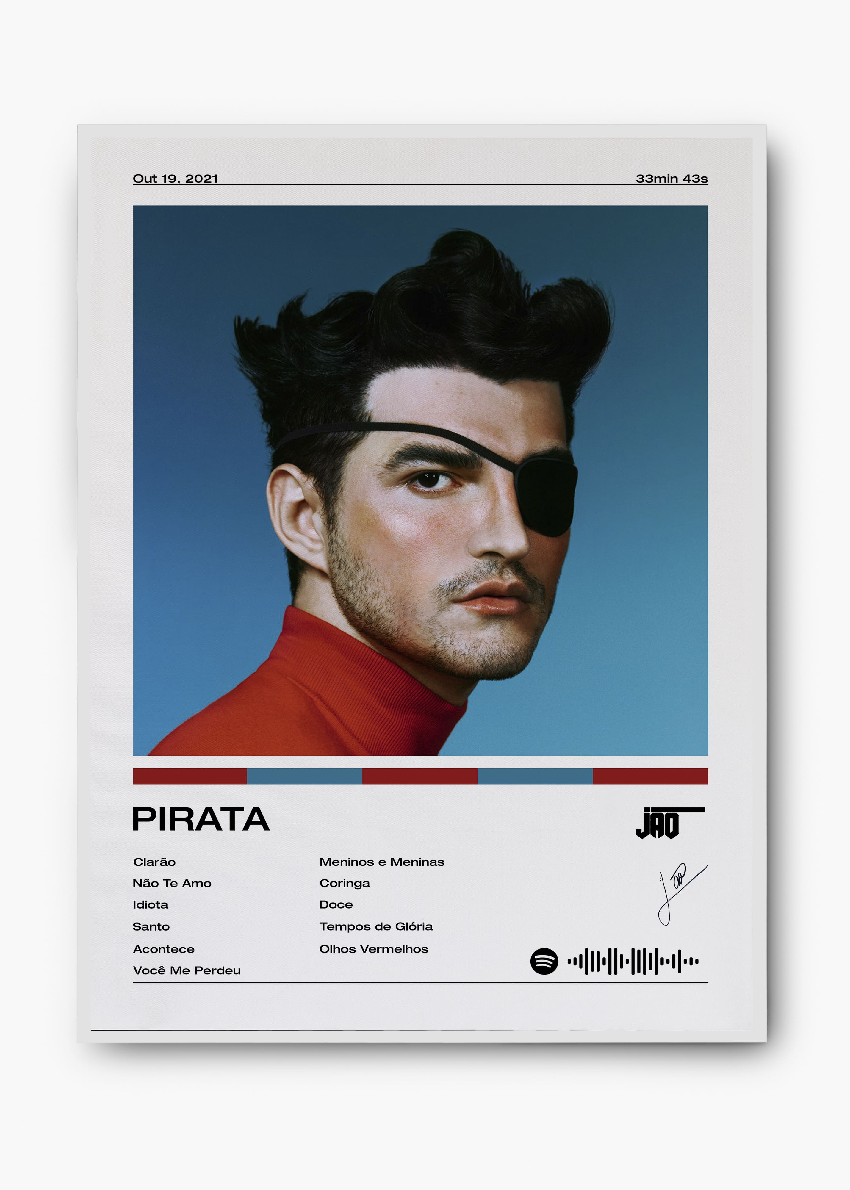 Quadro Jão Pirata