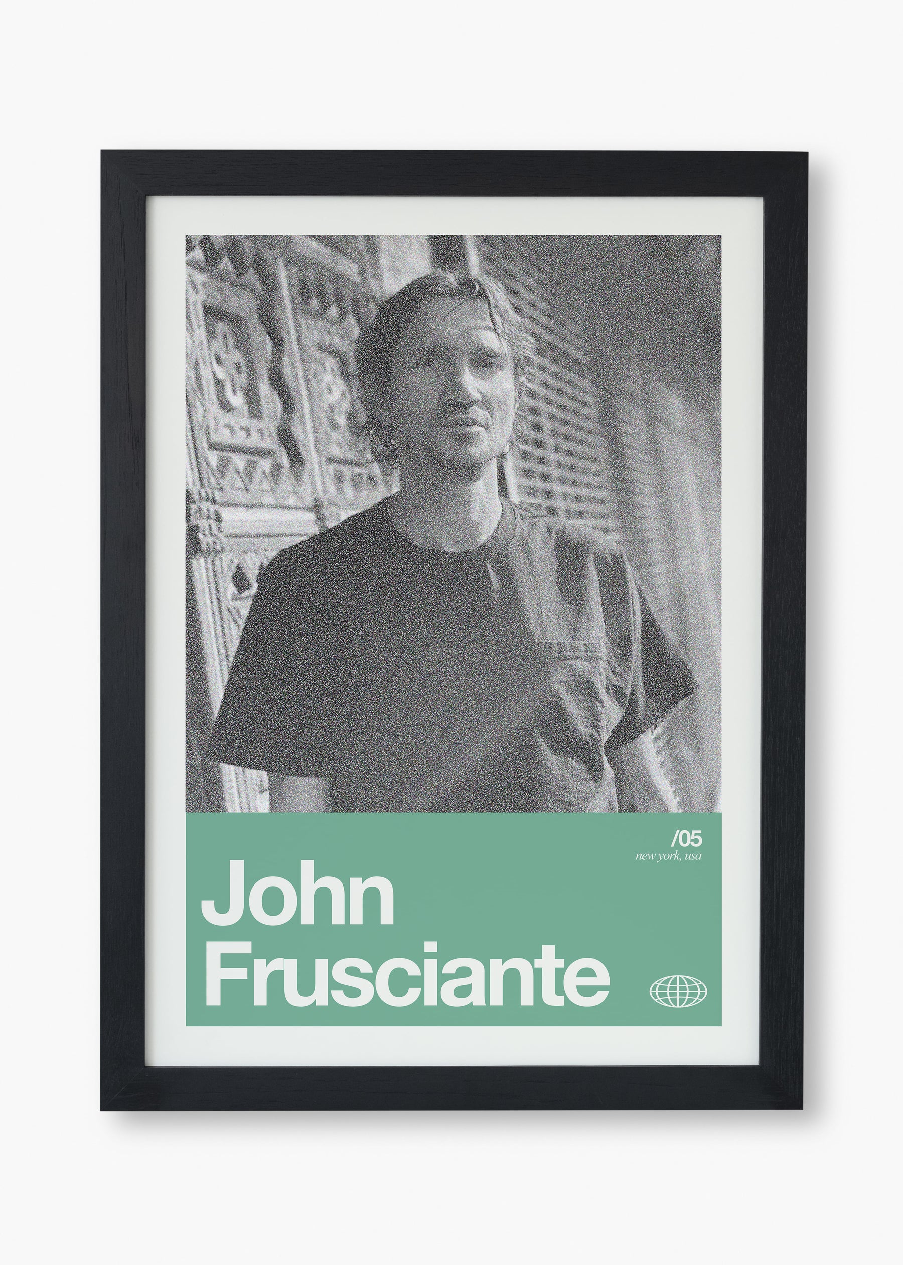 Quadro John Frusciante Silver