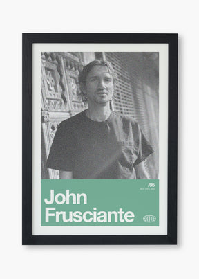 Quadro John Frusciante Silver