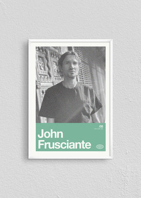 Quadro John Frusciante Silver