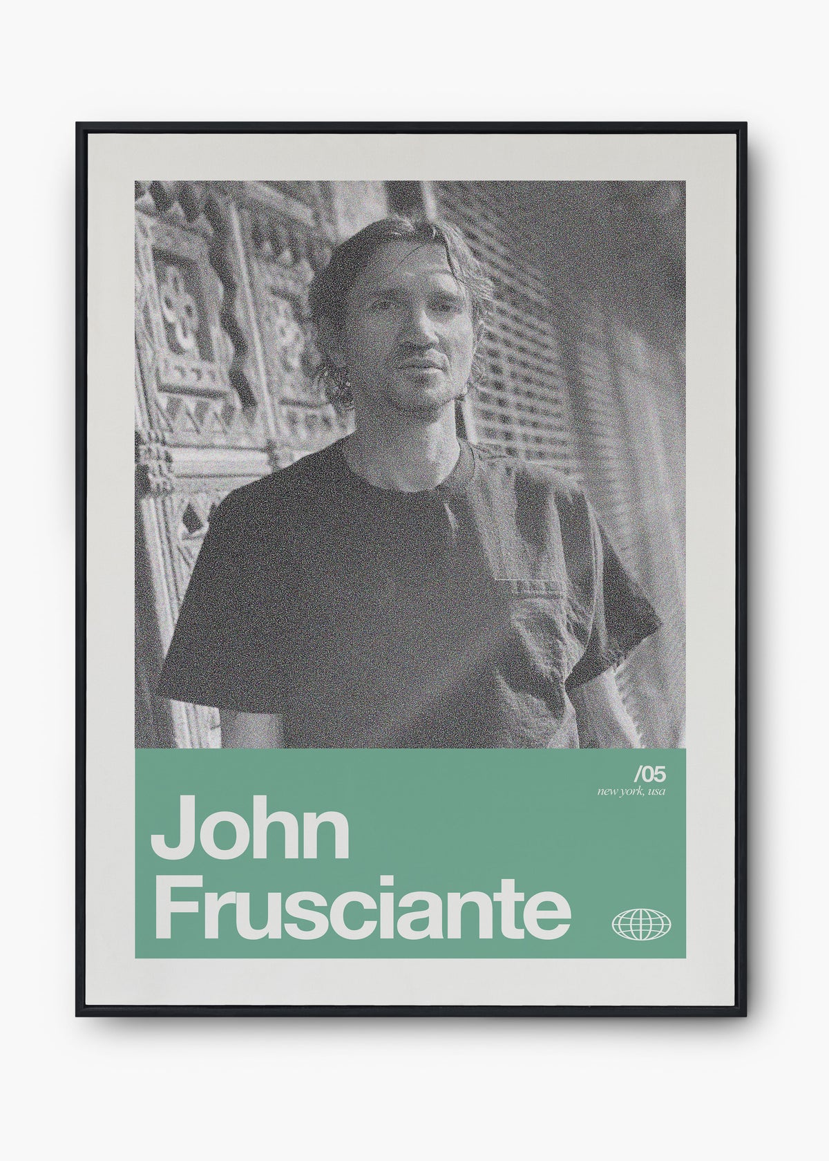 Quadro John Frusciante Silver