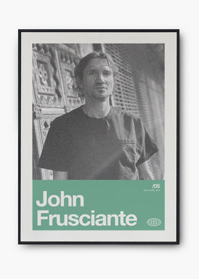 Quadro John Frusciante Silver