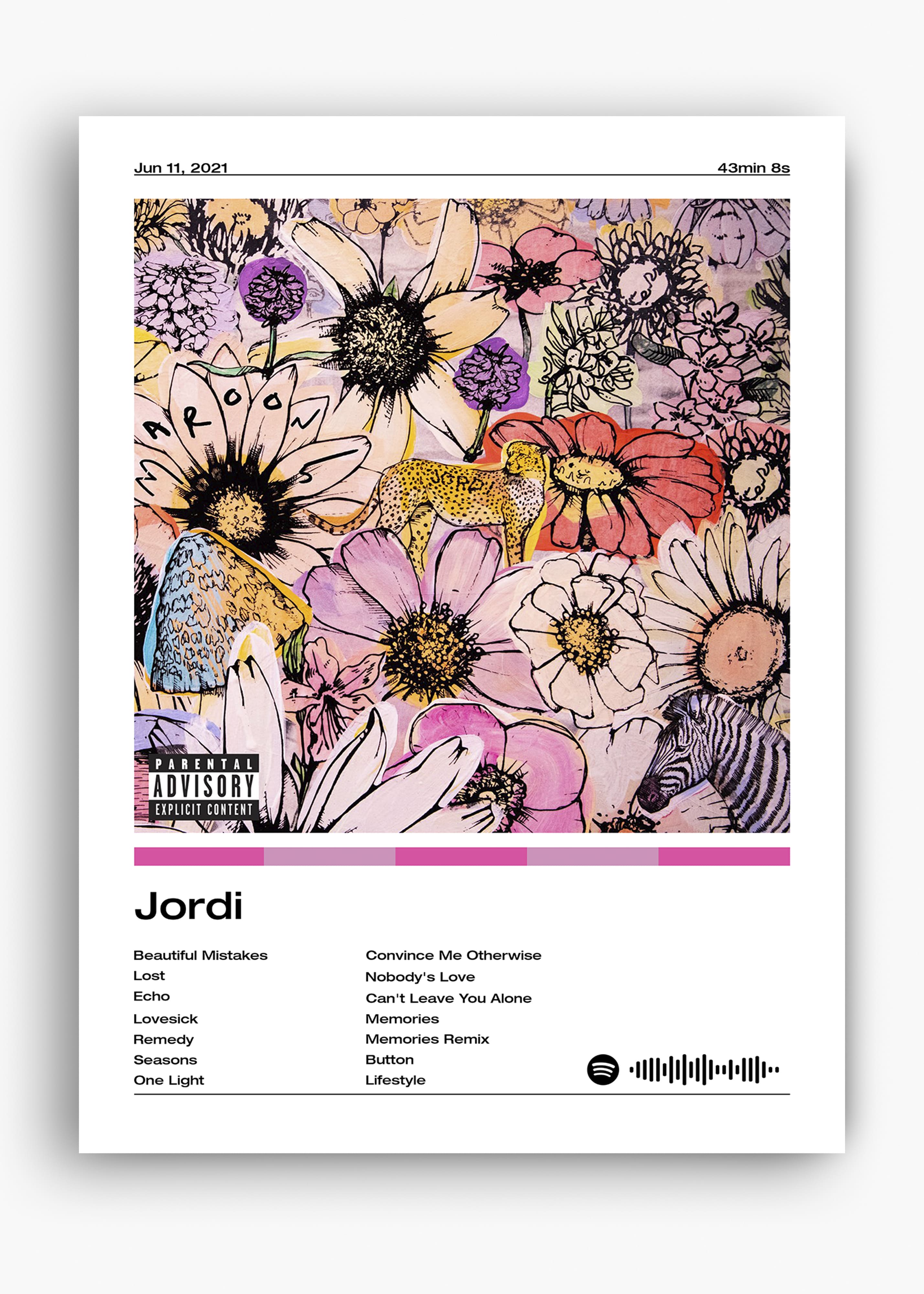 Quadro decorativo Jordi — arte musical para parede | Cübe Quadros