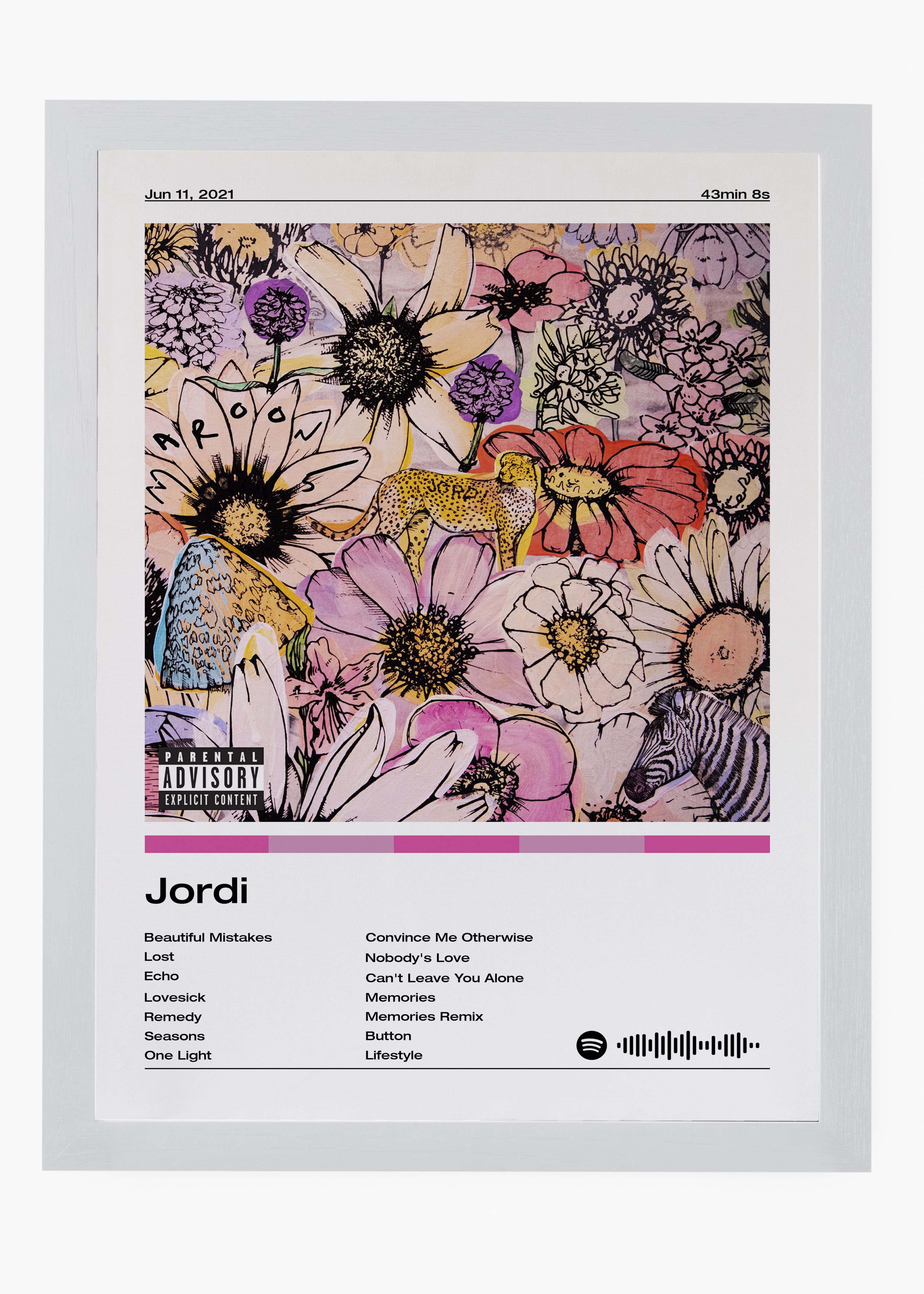 Quadro decorativo Jordi — arte musical para parede | Cübe Quadros