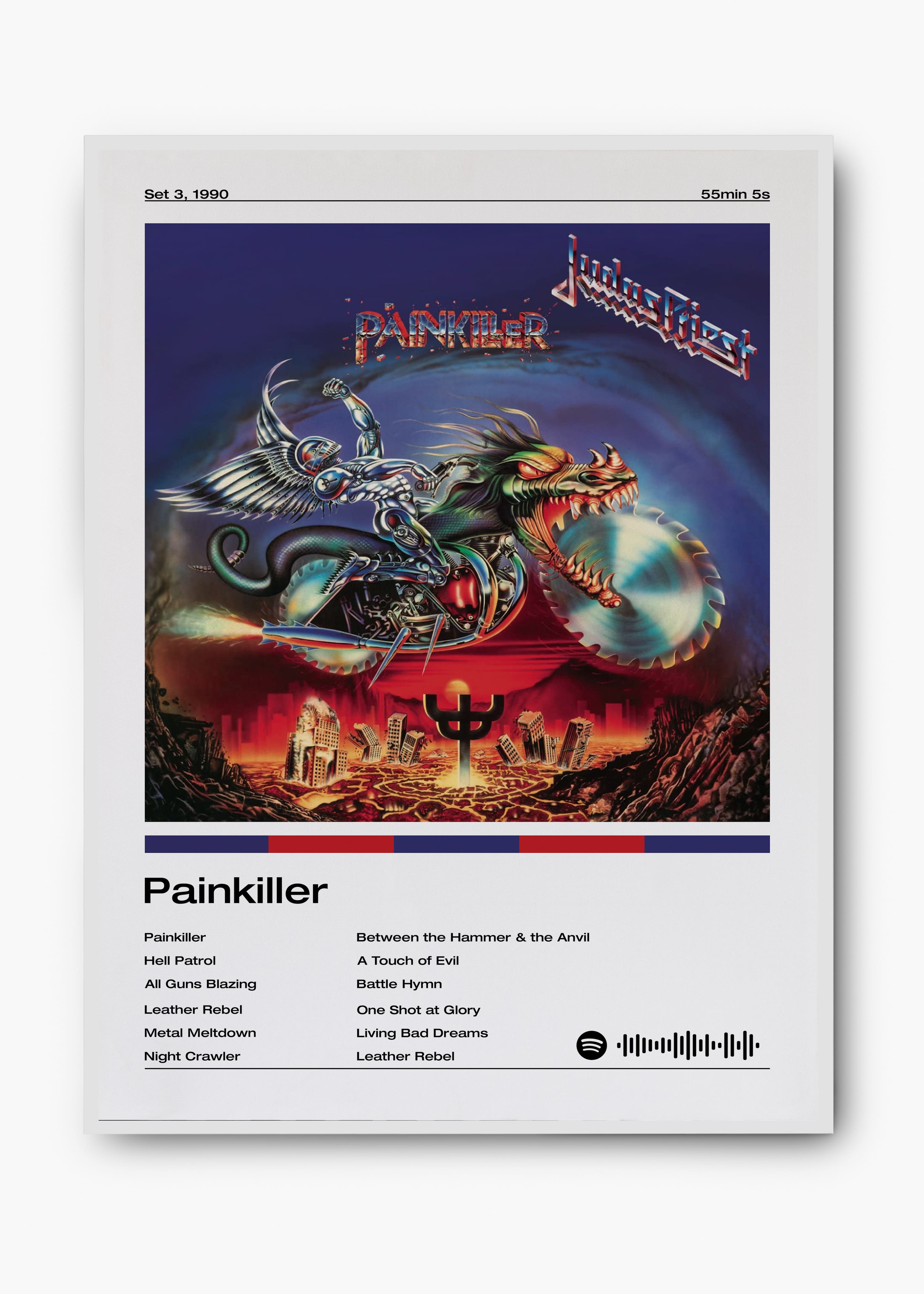 Quadro Judas Priest Painkiller