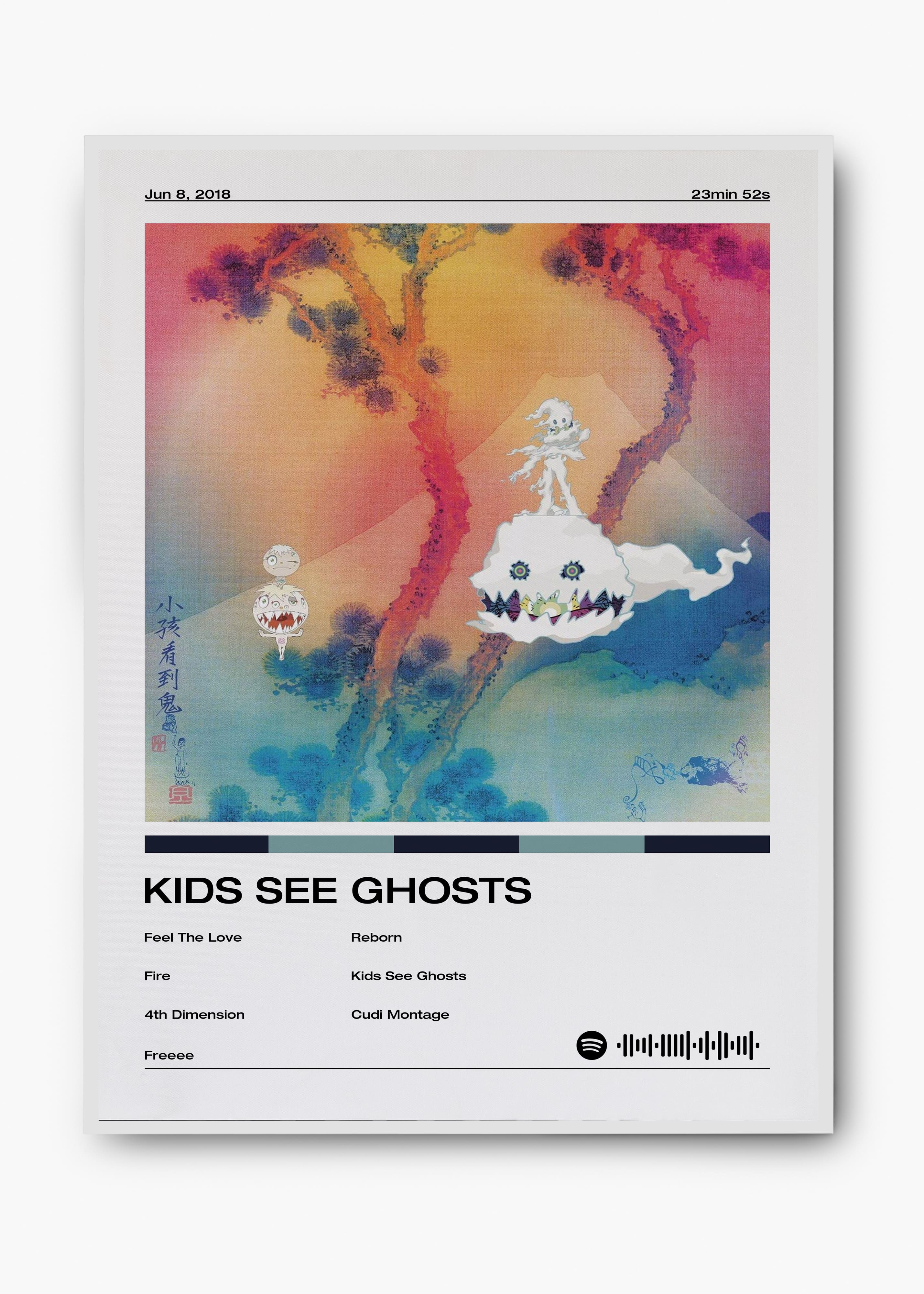 Quadro Kanye West Kids See Ghosts