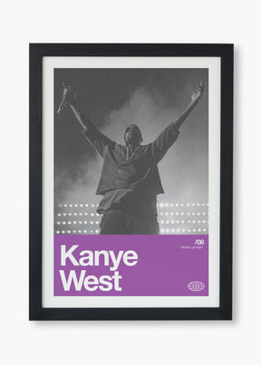 Quadro Kanye West Silver