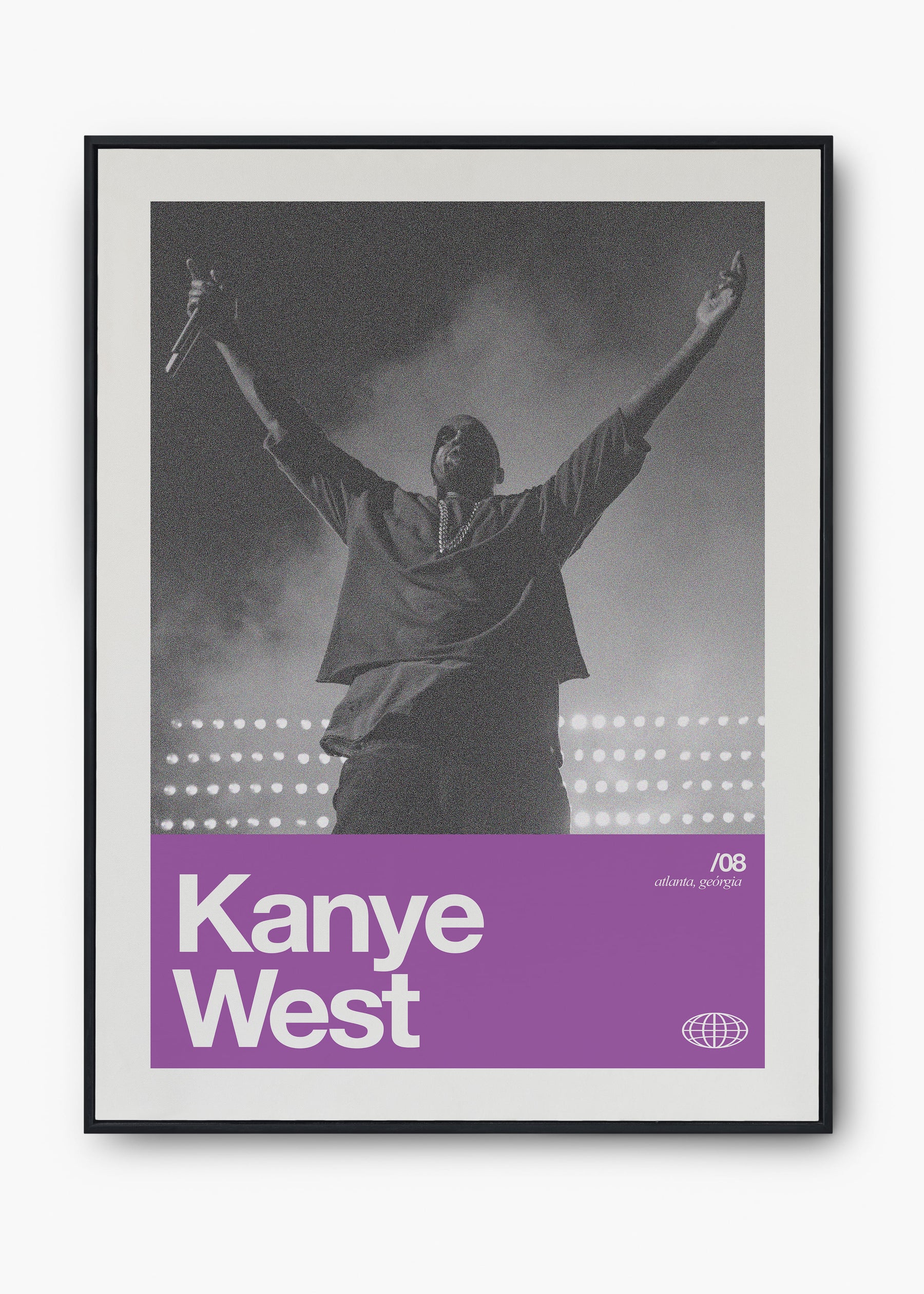 Quadro Kanye West Silver