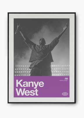 Quadro Kanye West Silver