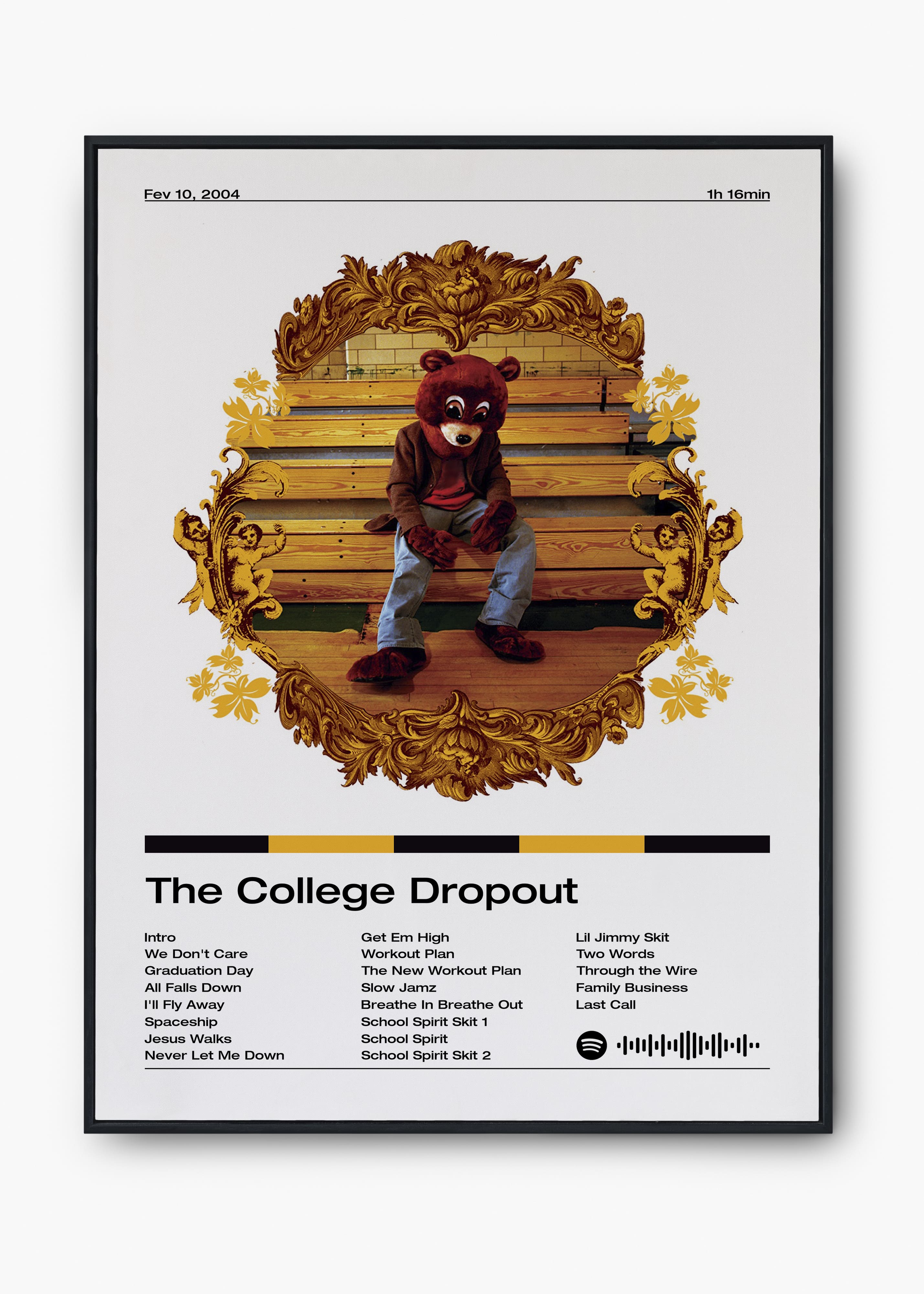Quadro Kanye West The College Dropout