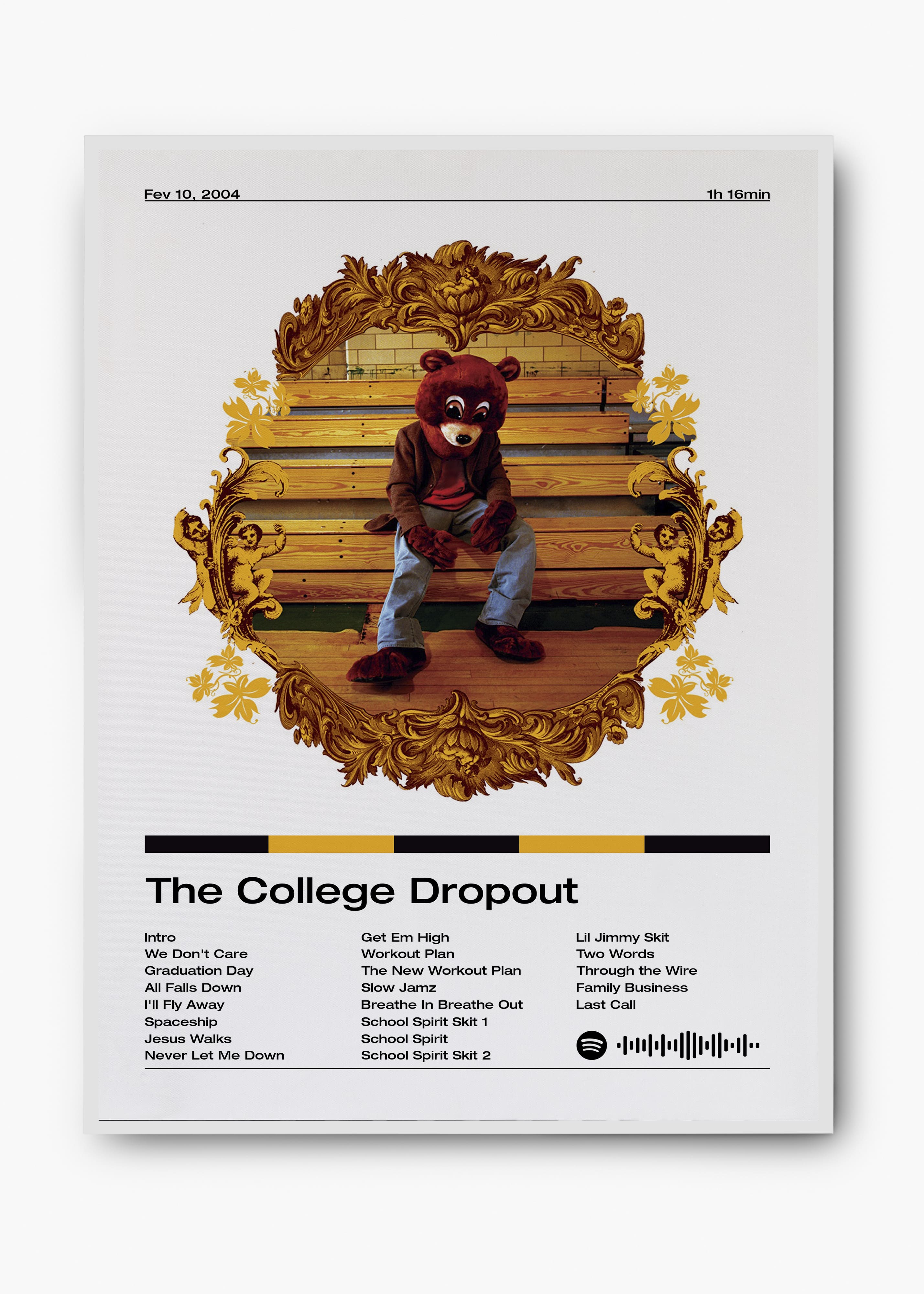 Quadro Kanye West The College Dropout