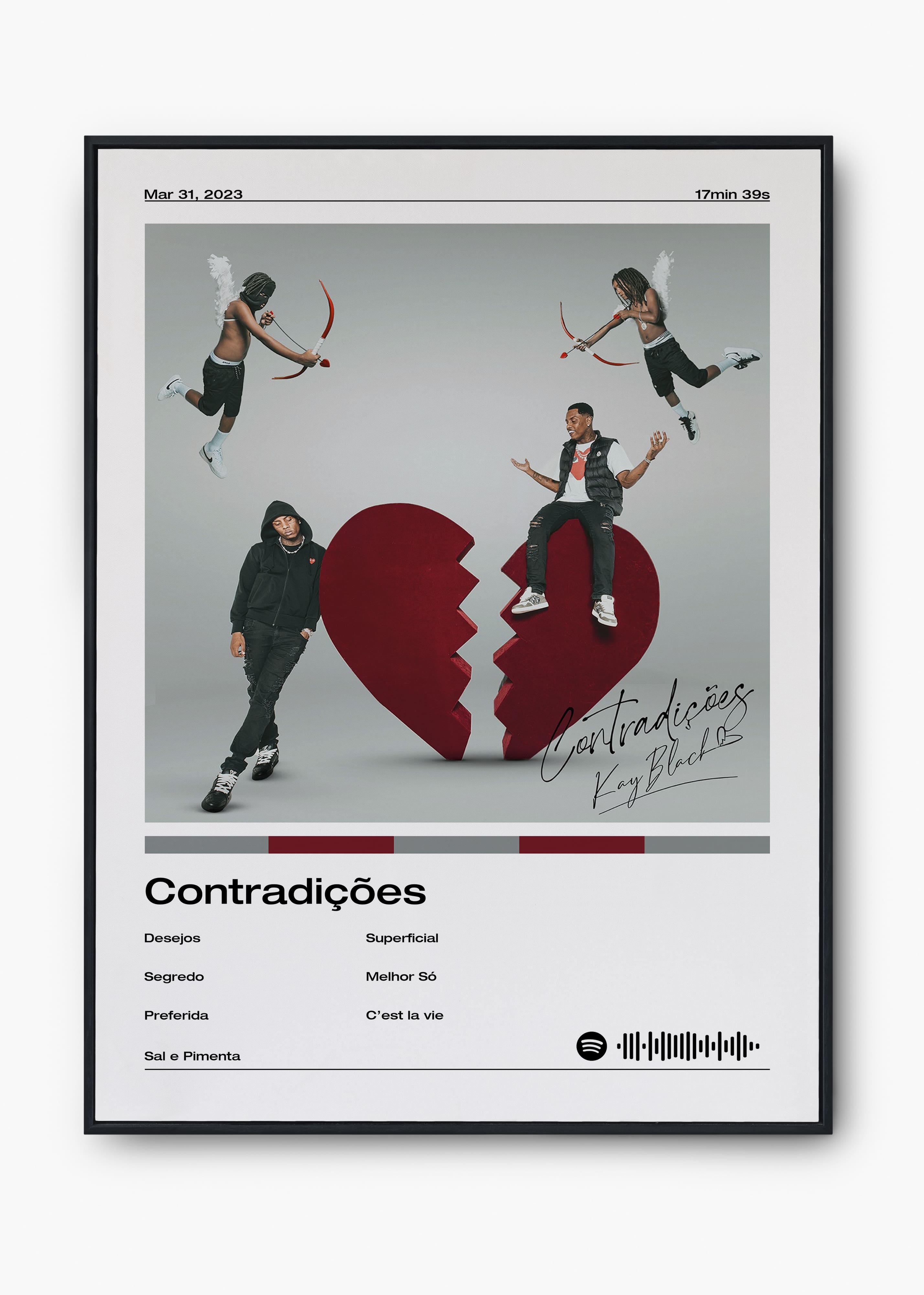 Quadro KayBlack Contradições