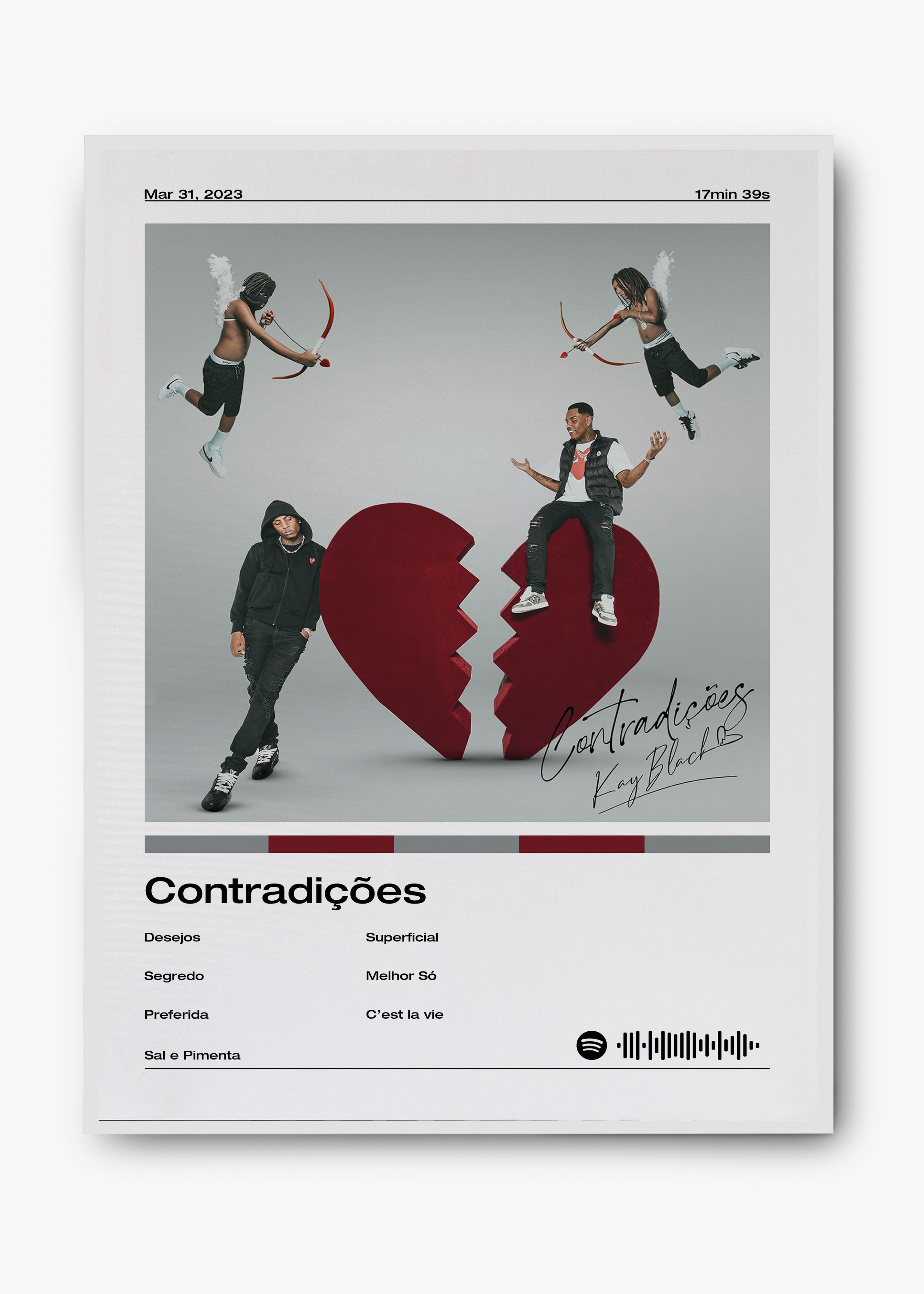 Quadro KayBlack Contradições