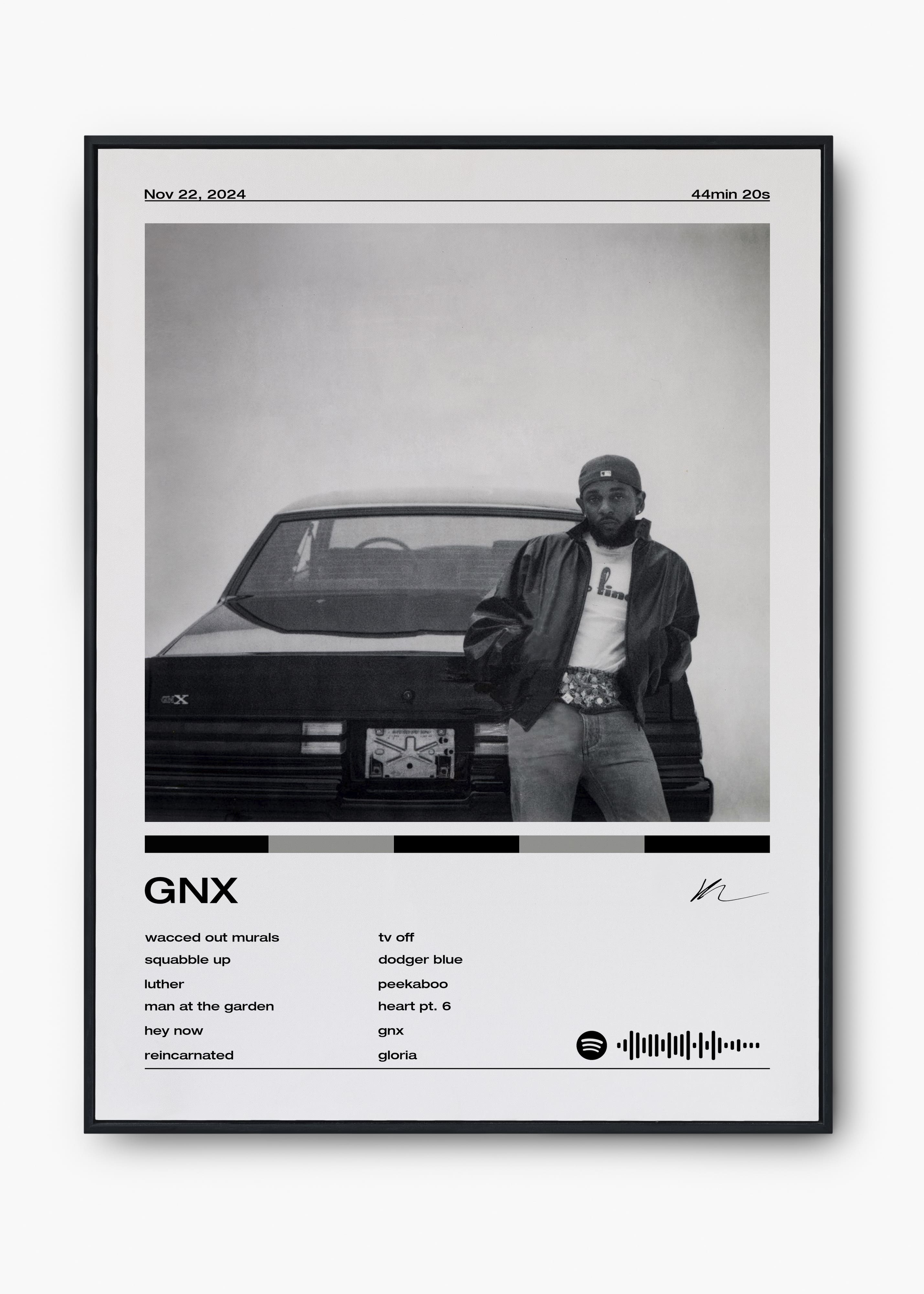 Quadro Kendrick Lamar GNX