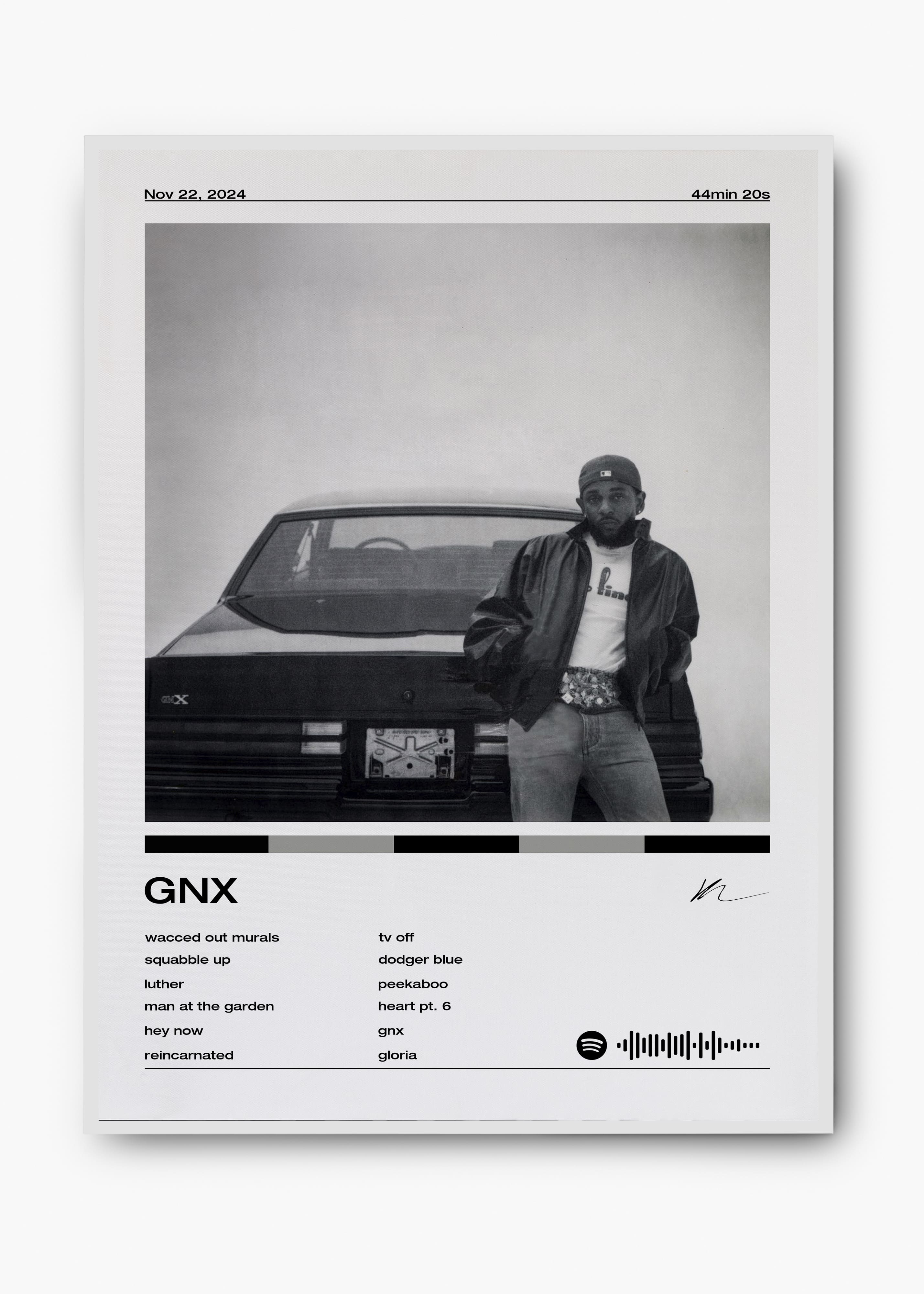 Quadro Kendrick Lamar GNX