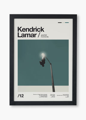 Quadro Kendrick Lamar Good Kid, Maad City