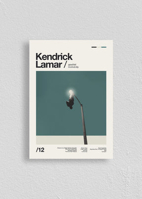 Quadro Kendrick Lamar Good Kid, Maad City