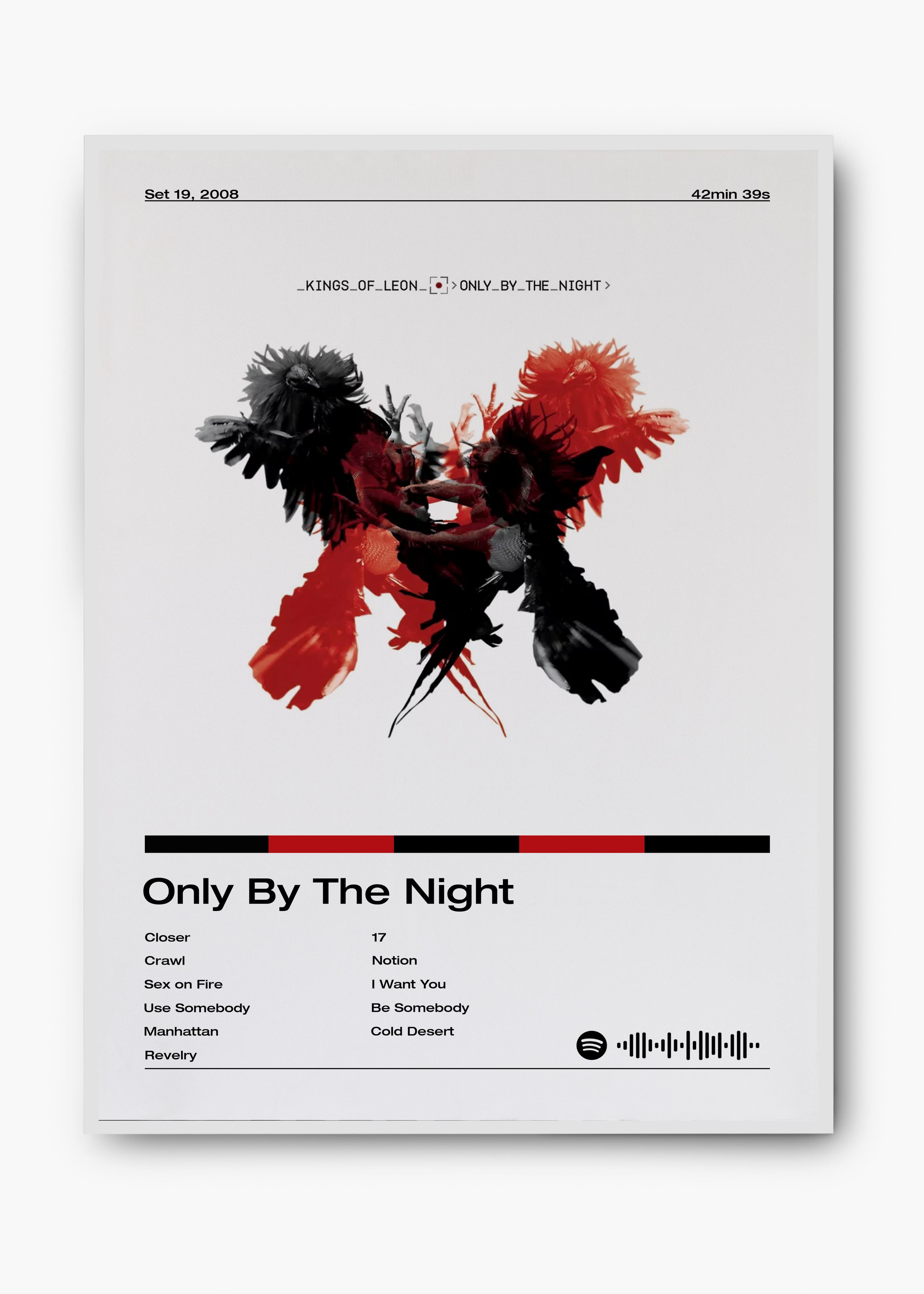 Quadro Kings of Leon Only by the Night