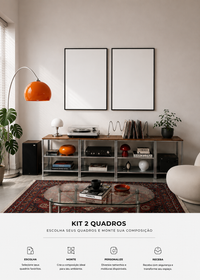 Kit 2 Quadros A Sua Escolha