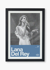 Quadro Lana Del Rey Silver