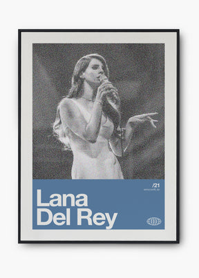 Quadro Lana Del Rey Silver