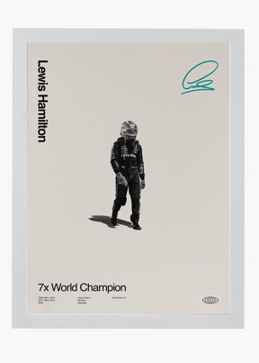 Quadro Lewis Hamilton World Champion