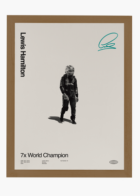 Quadro Lewis Hamilton World Champion