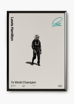 Quadro Lewis Hamilton World Champion