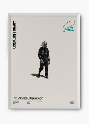 Quadro Lewis Hamilton World Champion